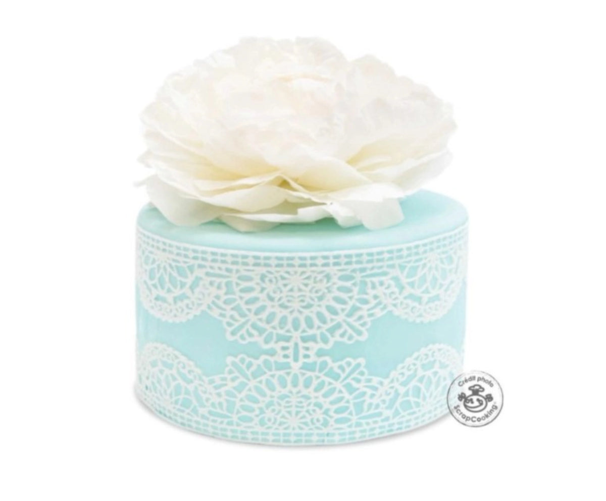 Rollfondant  400g hellblau in Blau präsentiert im Onlineshop von KAQTU Design AG. Zutaten ist von Scrap Cooking