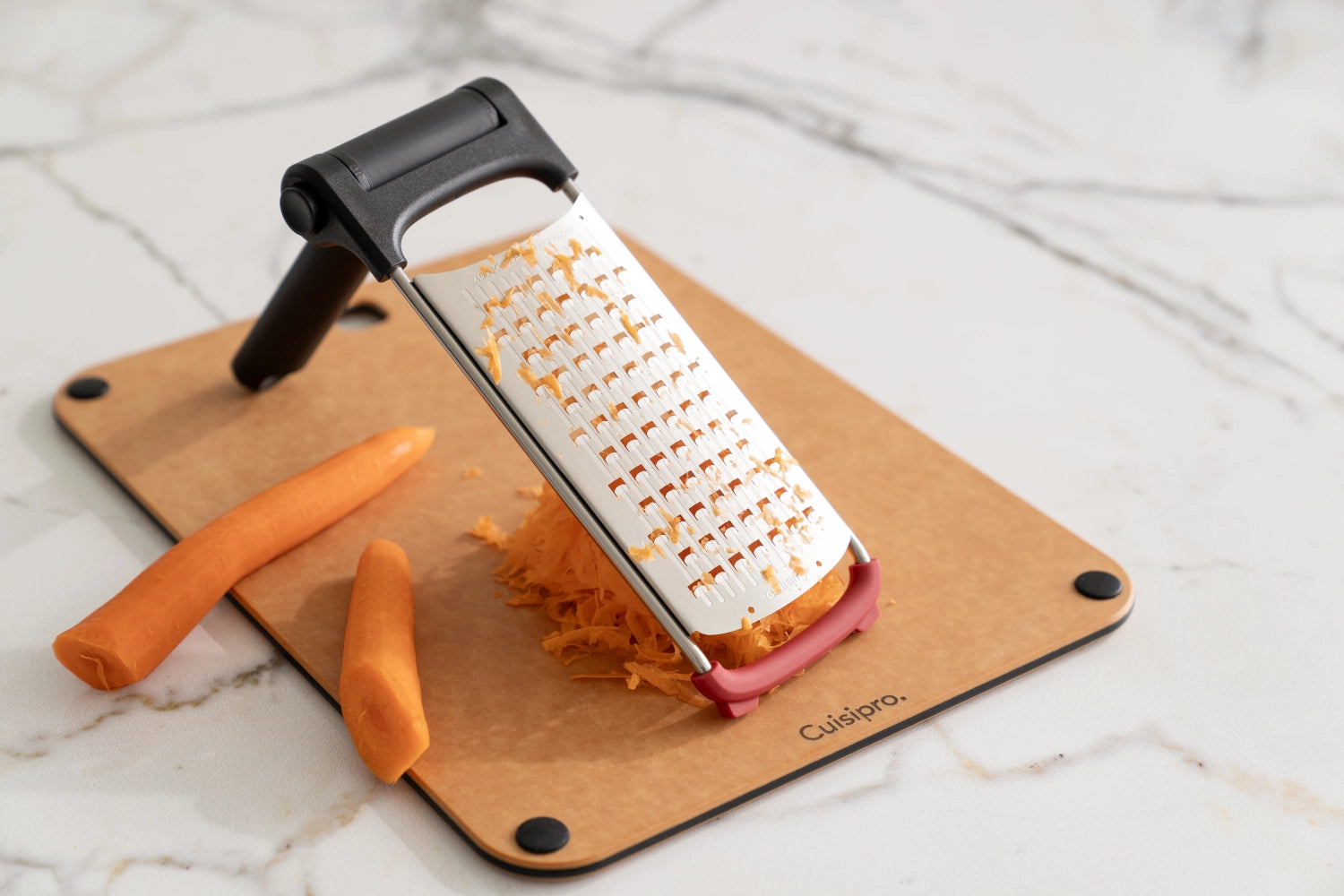 Klappreibe grob in Schwarz präsentiert im Onlineshop von KAQTU Design AG. Küchenhelfer ist von Cuisipro