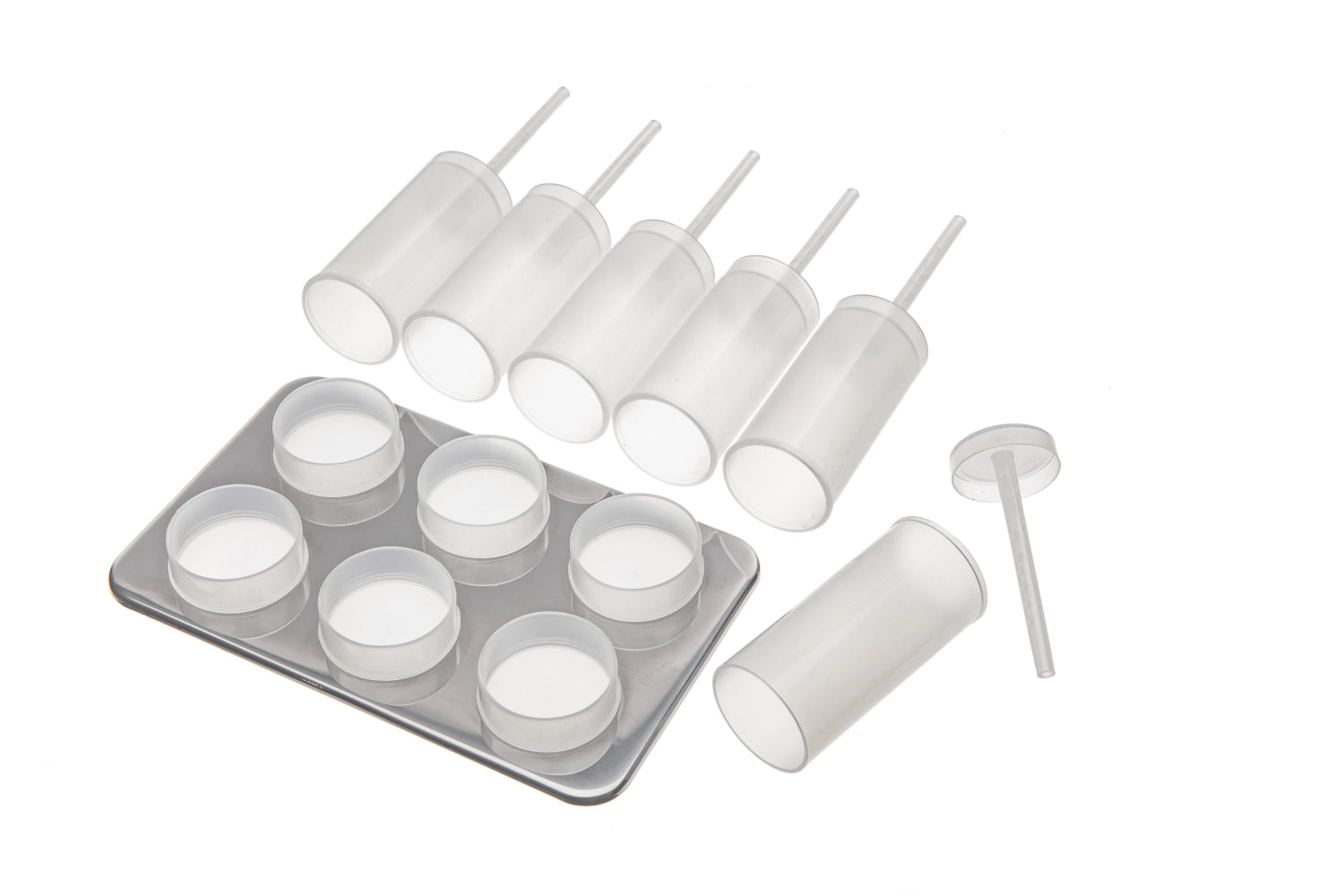 6er Set Eisform Pop Up in Weiss präsentiert im Onlineshop von KAQTU Design AG. Glacezubehör ist von Cuisipro