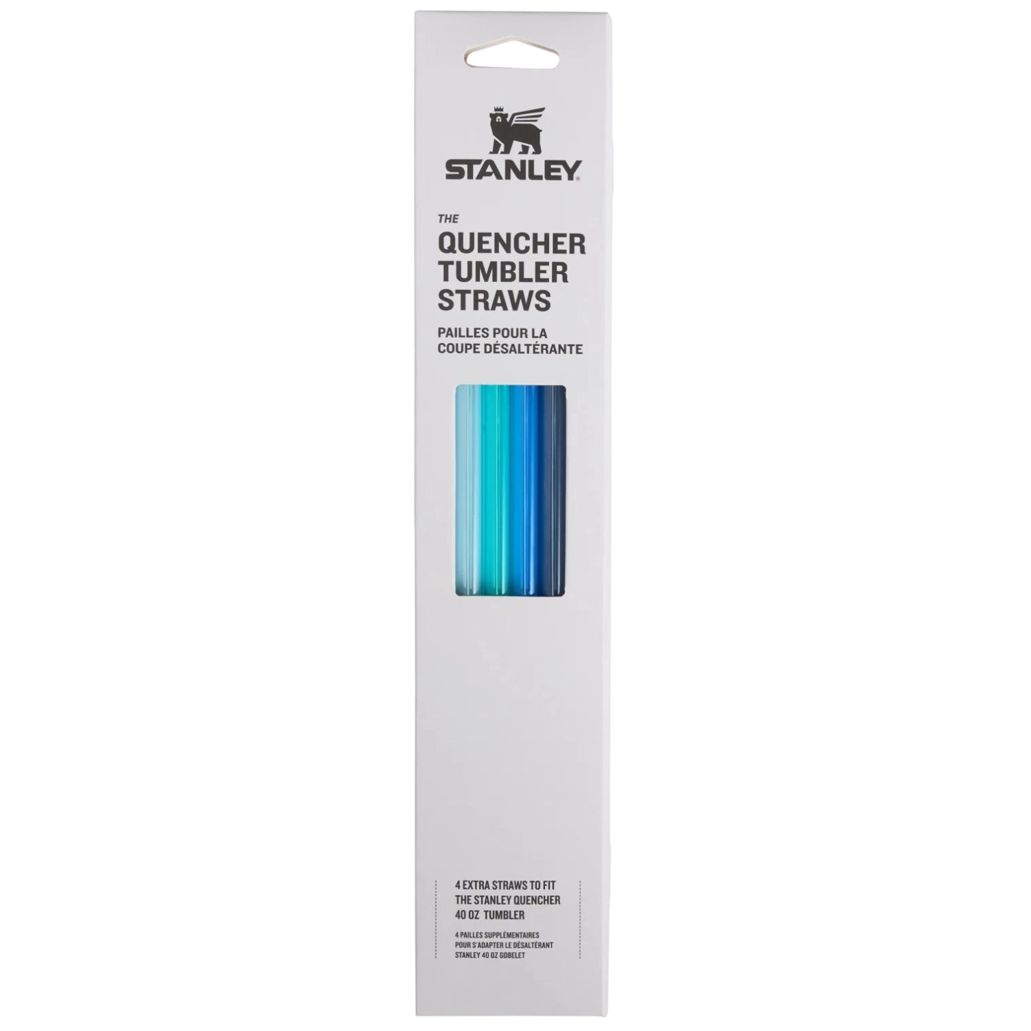 4er Set Ersatzstrohhalm für Quencher 1.18l blau in Blau präsentiert im Onlineshop von KAQTU Design AG. Zutaten ist von Stanley