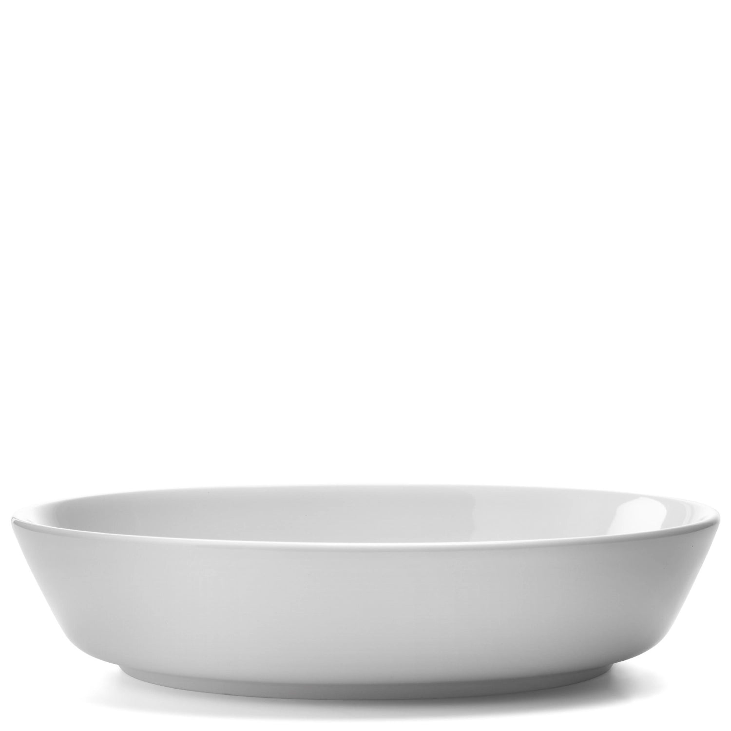 Stilvolles 2er Set tiefen Teller in klassischem Weiß, Durchmesser 20 cm, perfekt für kreative Anrichte und besondere Anlässe.