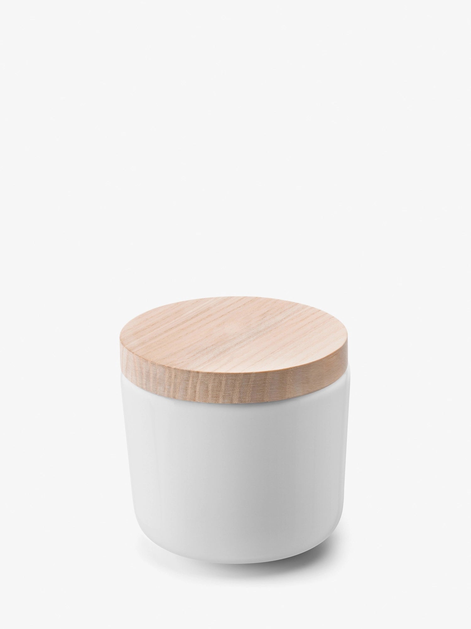 Collective tin H8.5cm with white ash lid