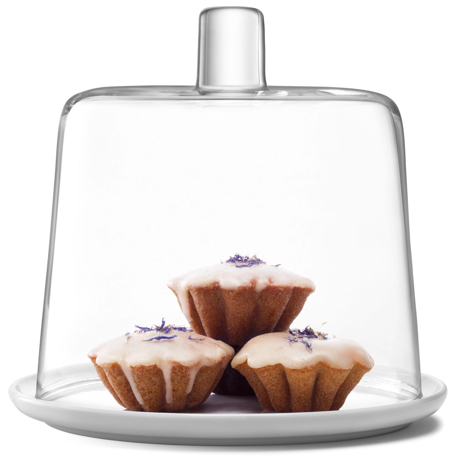 Collective Glocke D15cm H16cm Glas transparent