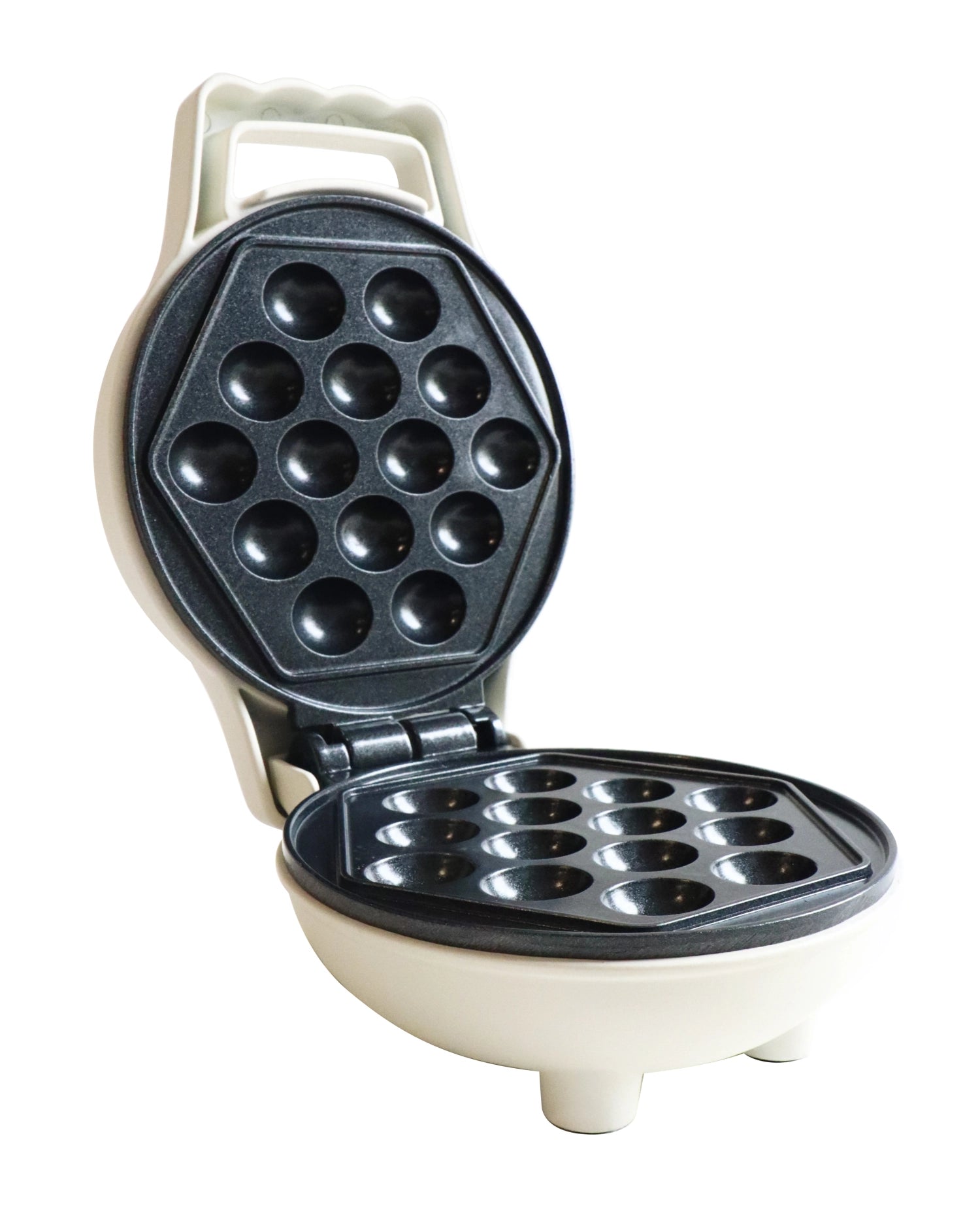 Waffeleisen Mini Bubble-Waffel Factory in Weiss präsentiert im Onlineshop von KAQTU Design AG. Küchengerät ist von Scrap Cooking