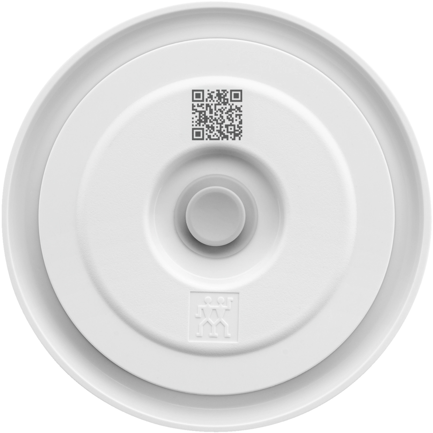 Ciotole fresche e salvate sul coperchio del vuoto 12 cm S, ABS, bianco