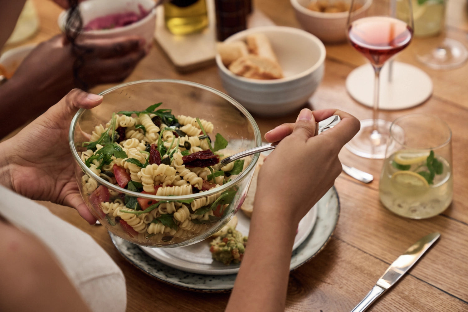 Ciotola fresca e salva ciotola sotto vuoto m, vetro