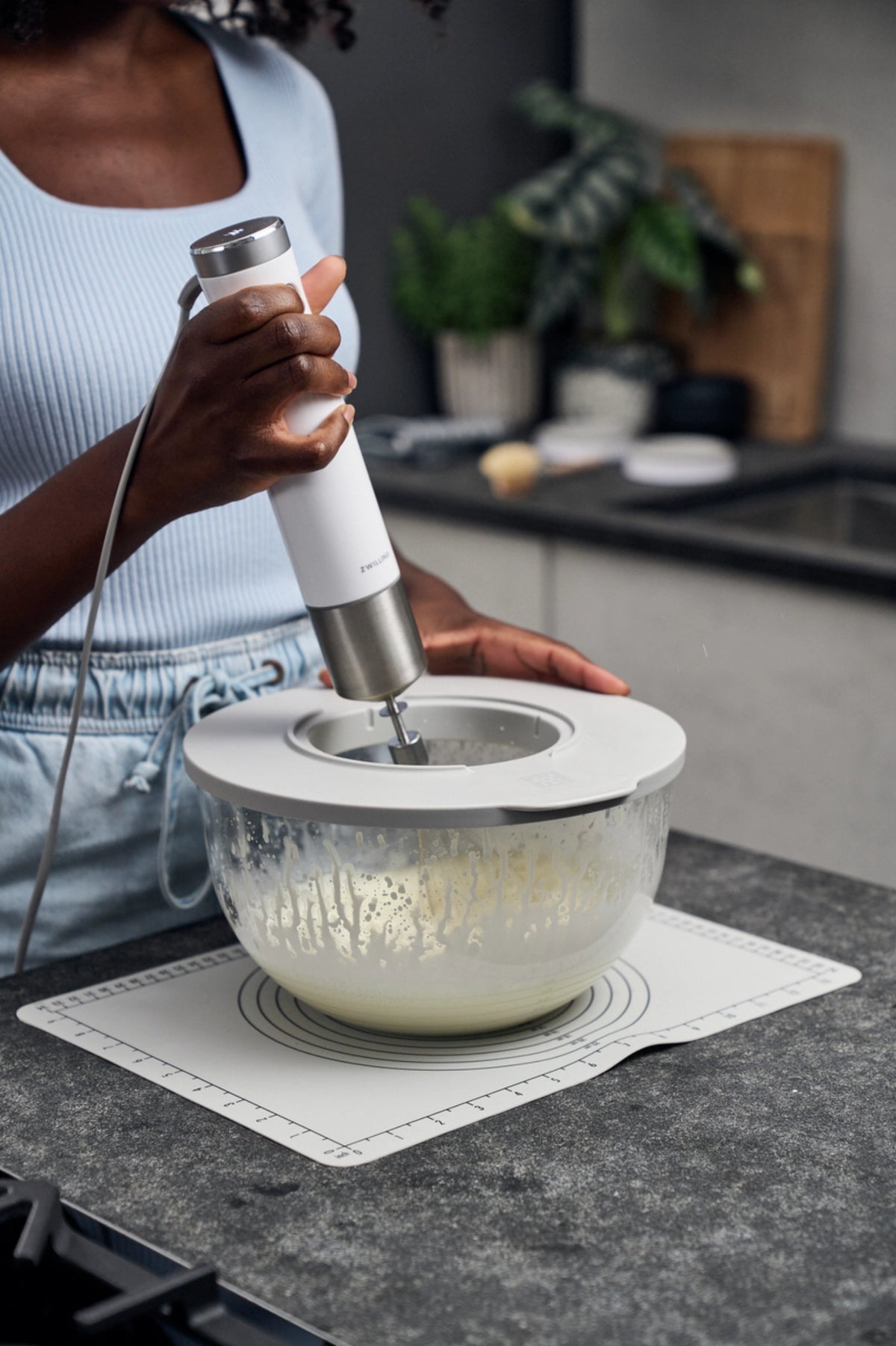 5tlg. Fresh & Save Bowls Zubehör Set in Grau präsentiert im Onlineshop von KAQTU Design AG. Aufbewahrungsbeutel ist von Zwilling