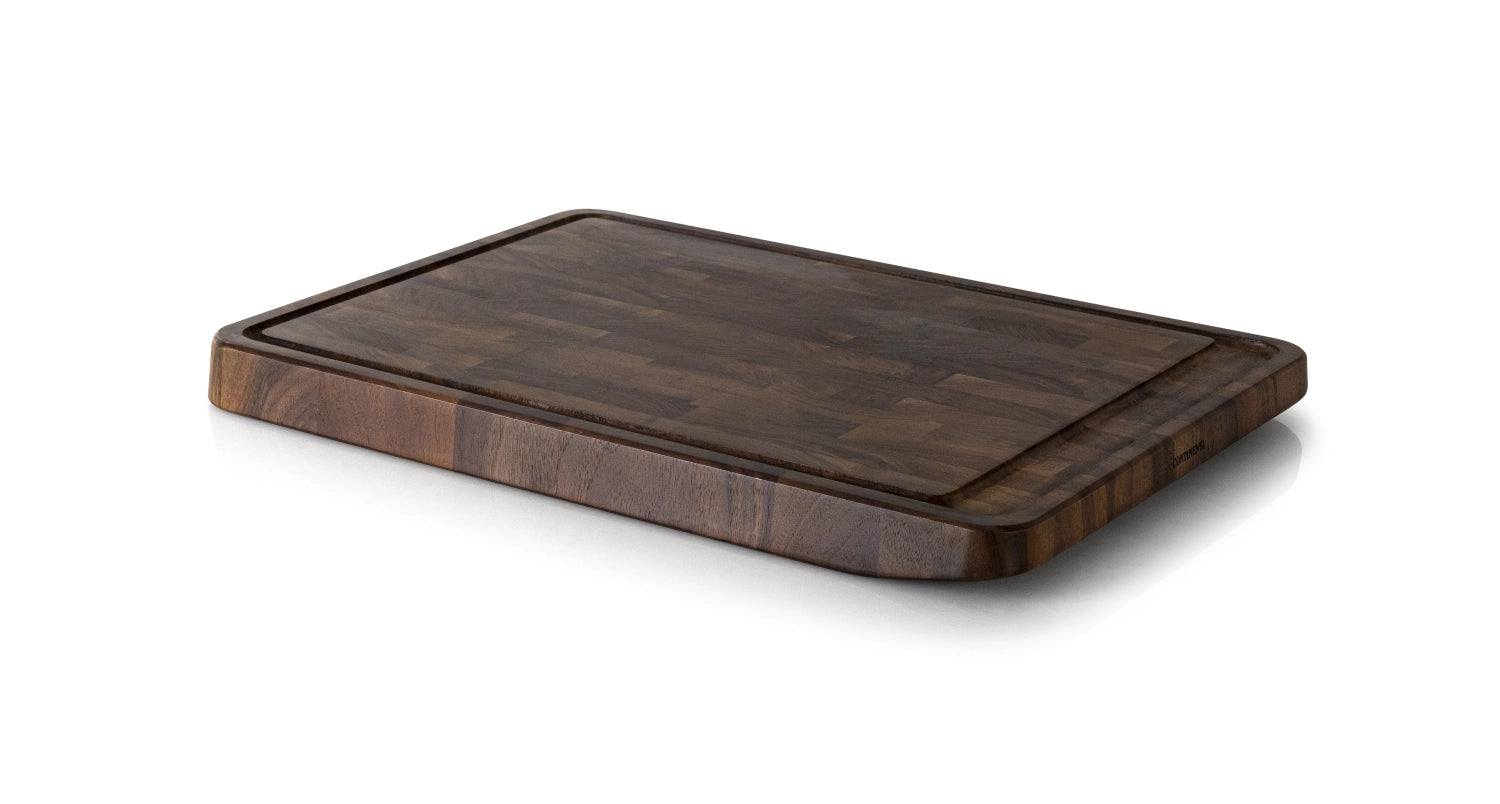 Planche à découper en noyer de bout 46x32,5x3,5 cm