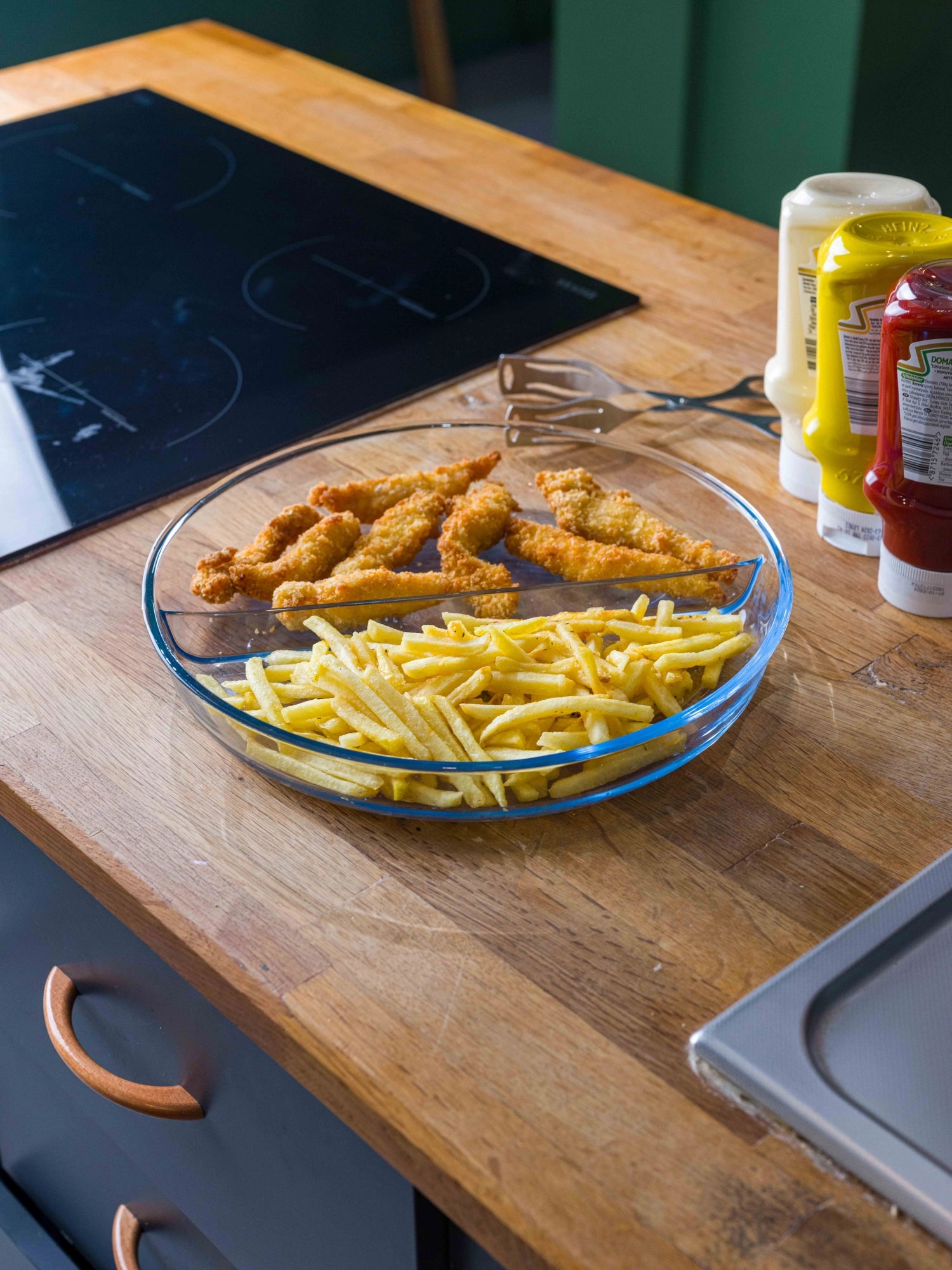 Auflaufform mit Unterteilung 32cm