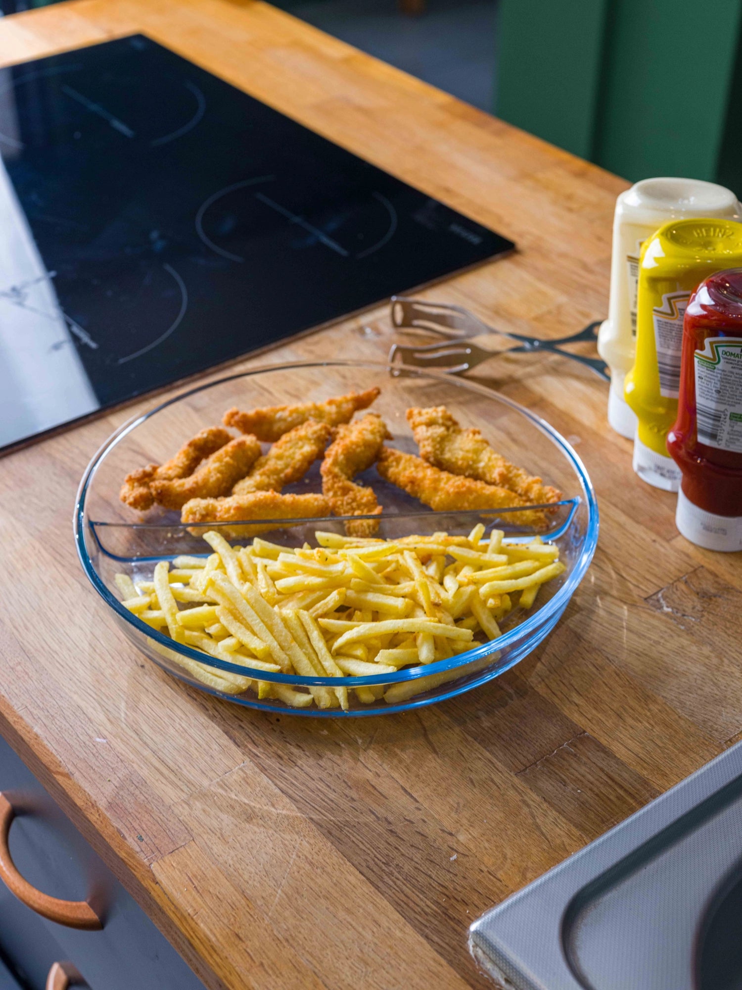 Auflaufform mit Unterteilung 32cm