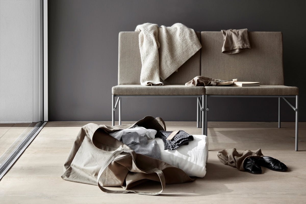 Big Long Tasche 35x45x90cm pale honey Biobaumwolle in Beige präsentiert im Onlineshop von KAQTU Design AG. Küchenhelfer ist von The Organic Company