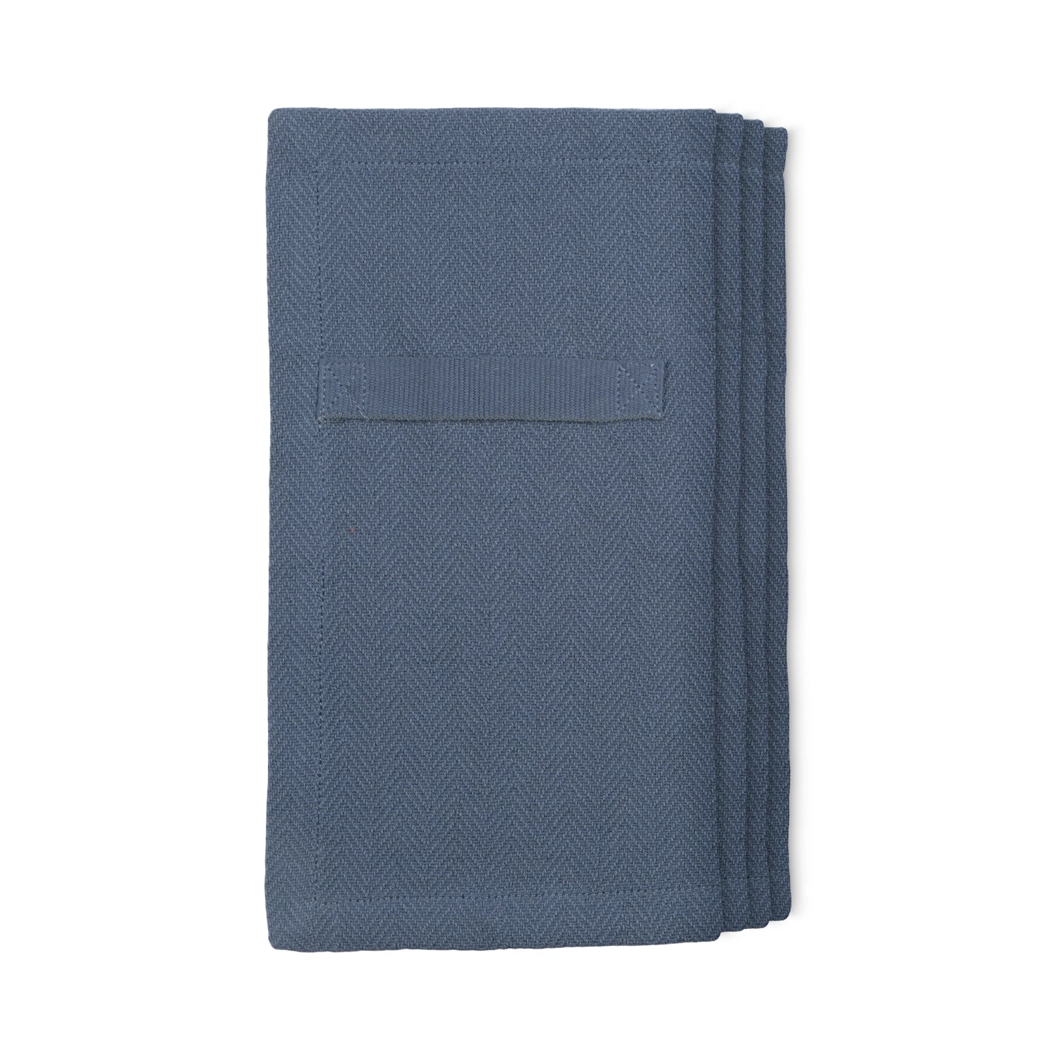 Everyday 4 Set fabric napkiert 20x20cm gray blue