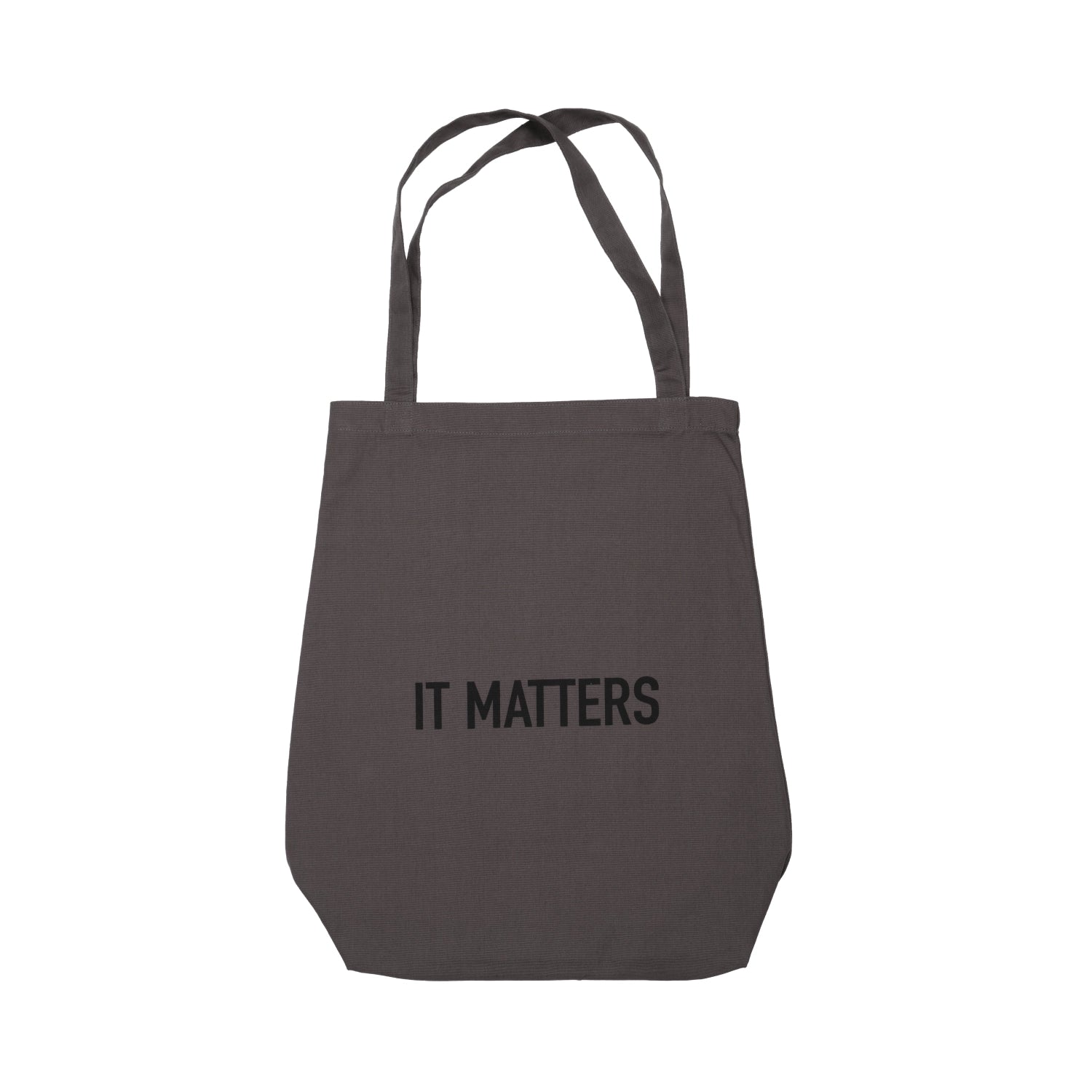 It Matters sac 50x35x15cm coton biologique gris foncé