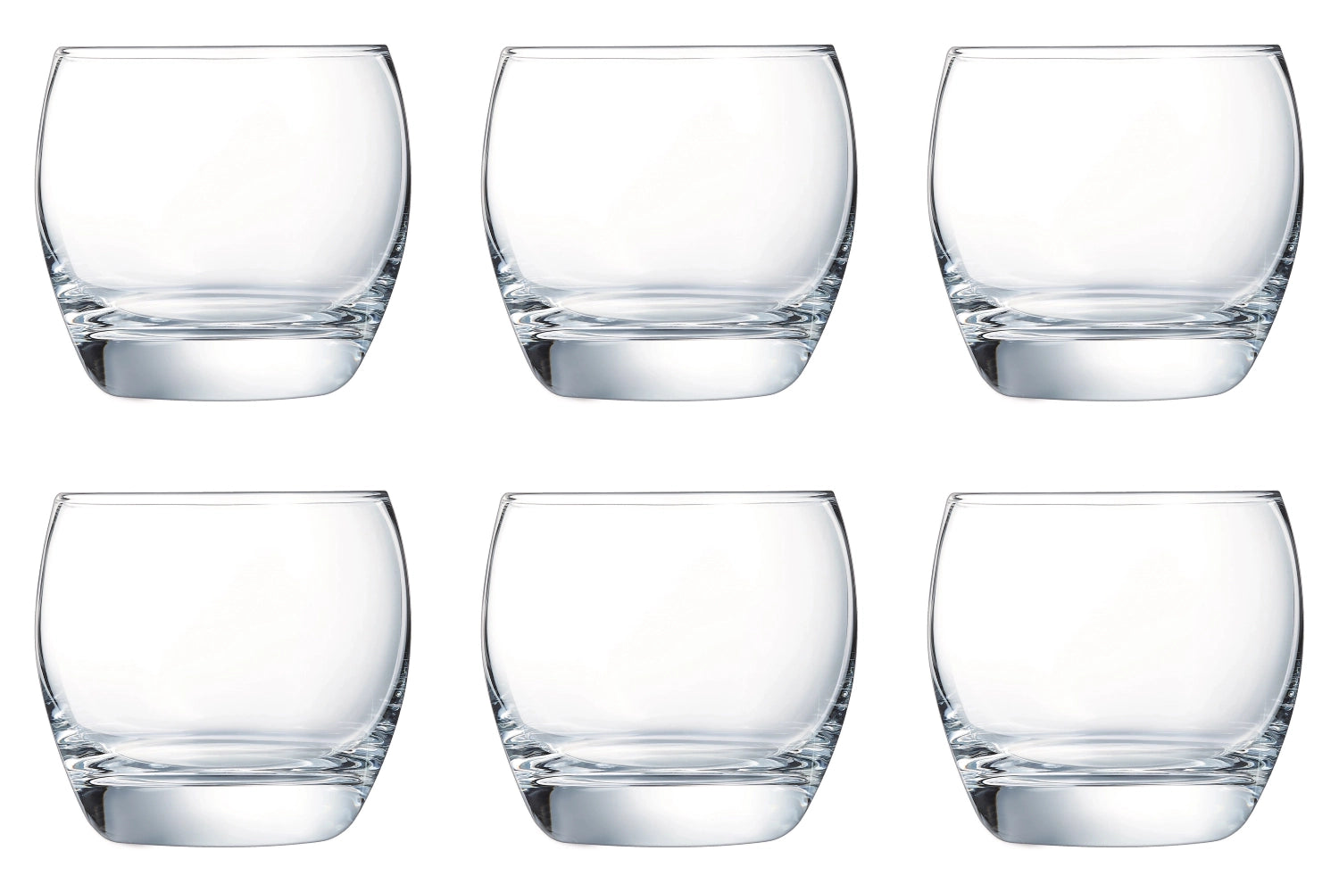 6er Set Salto Becher 0.32lt D8.9cm H8.3cm