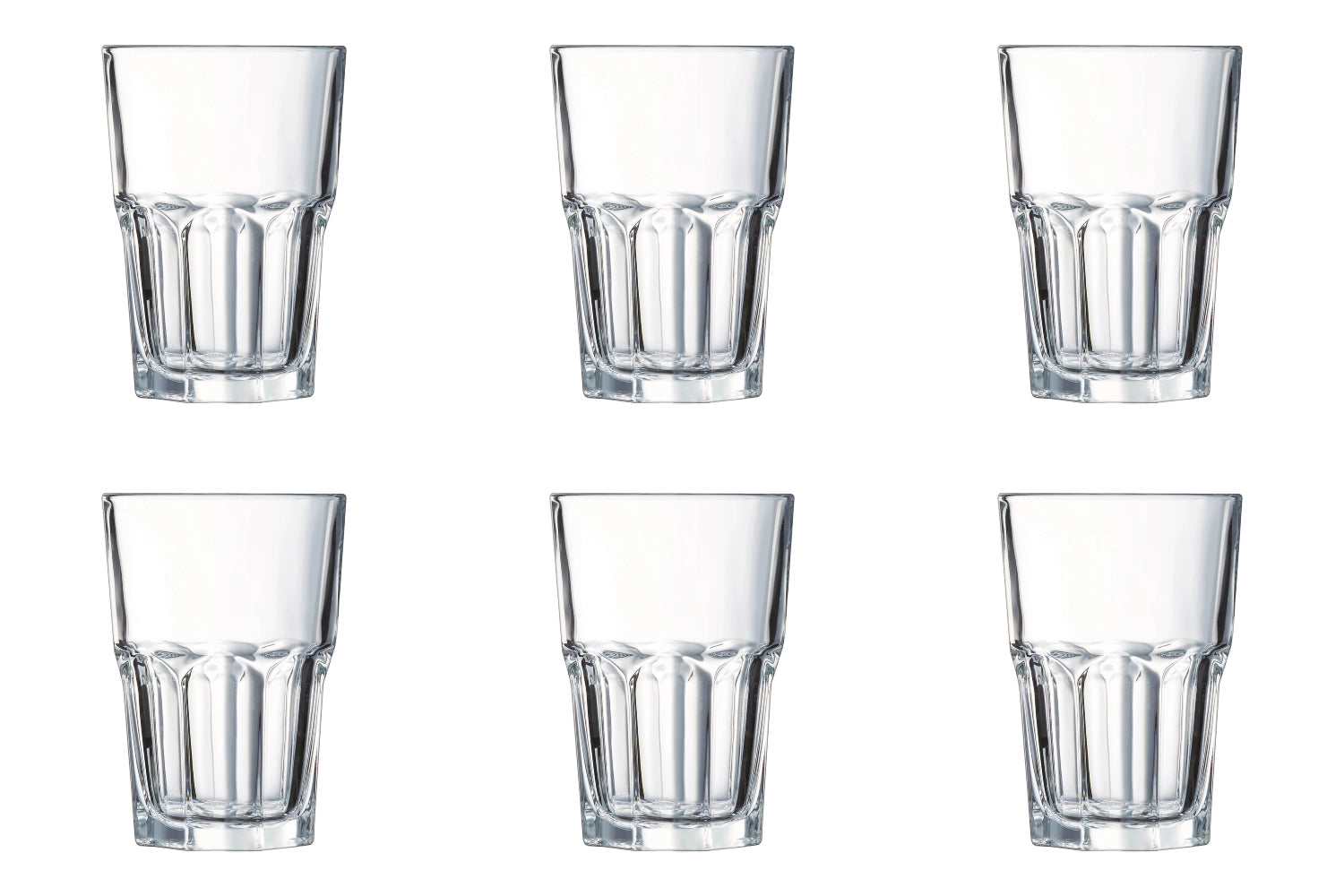 6er Set Granity H/B Becher 0.35lt D8.4cm H12.1cm