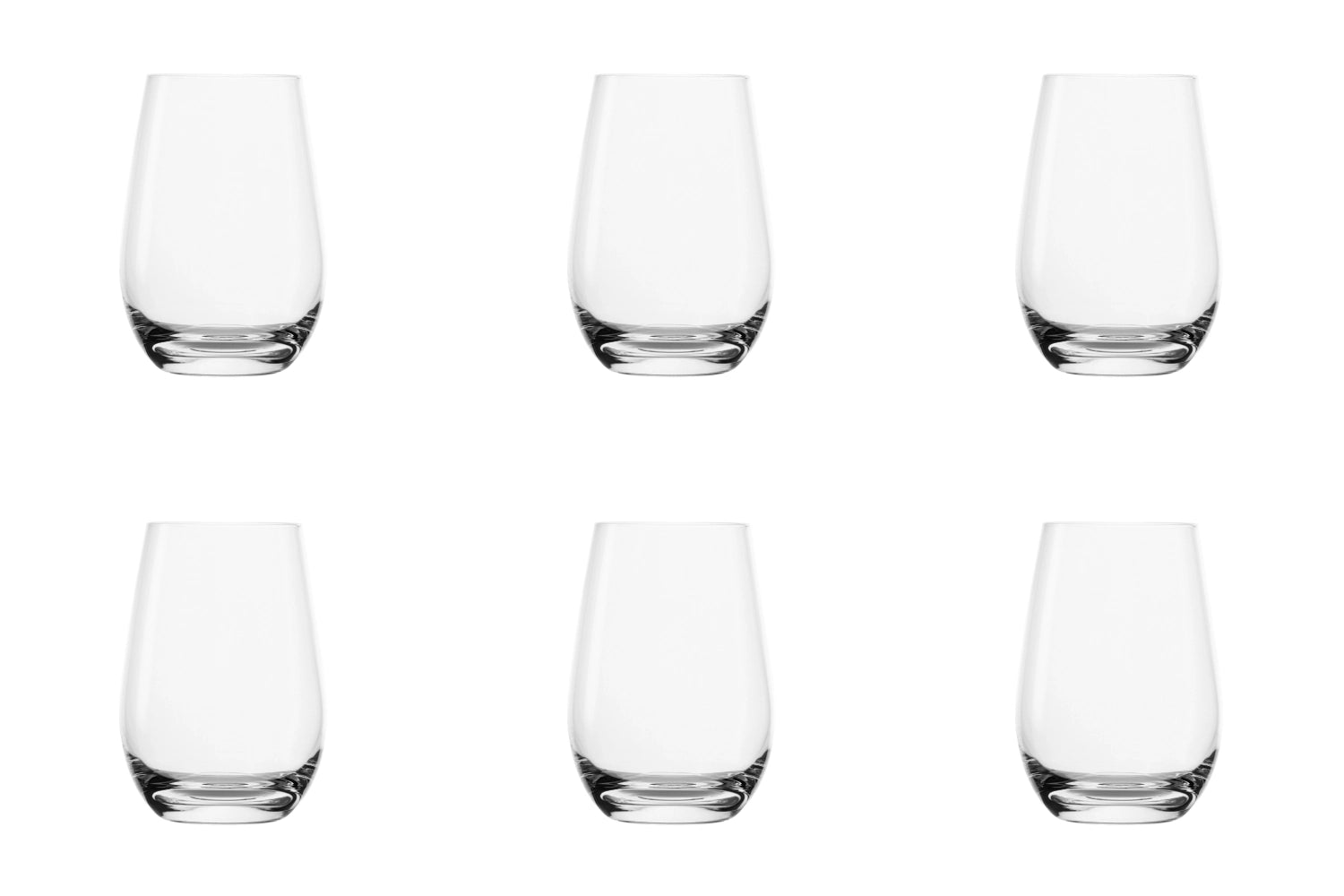 6er Set Event Becher klar 465ml h:120mm