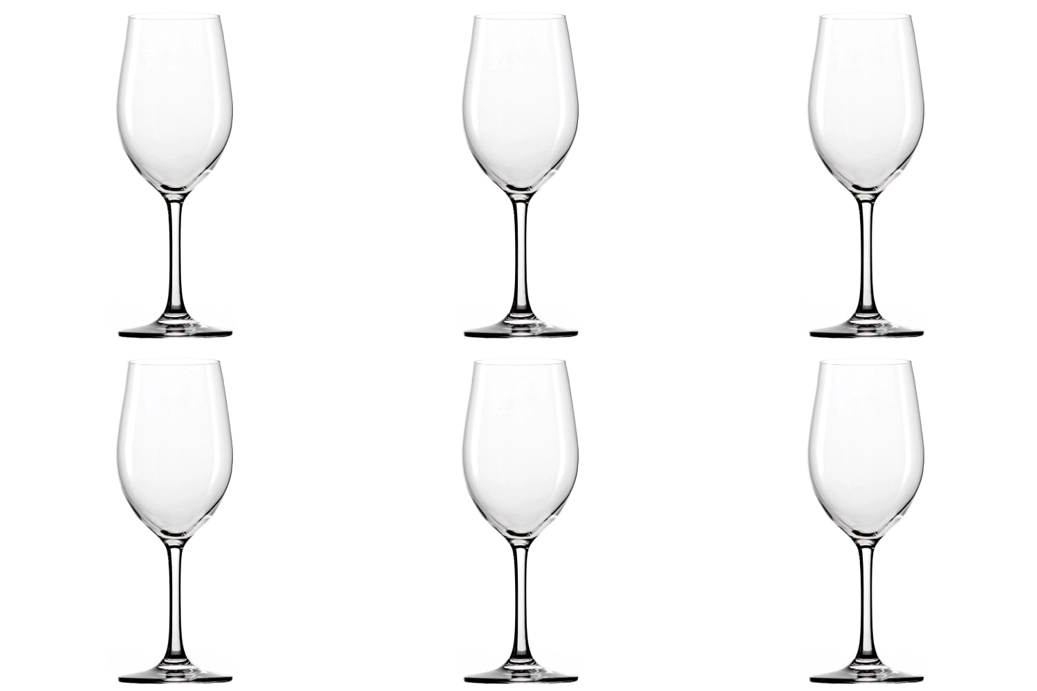 Coffret de 6 gobelets à vin blanc Classic Long-Life 370ml h: 206mm