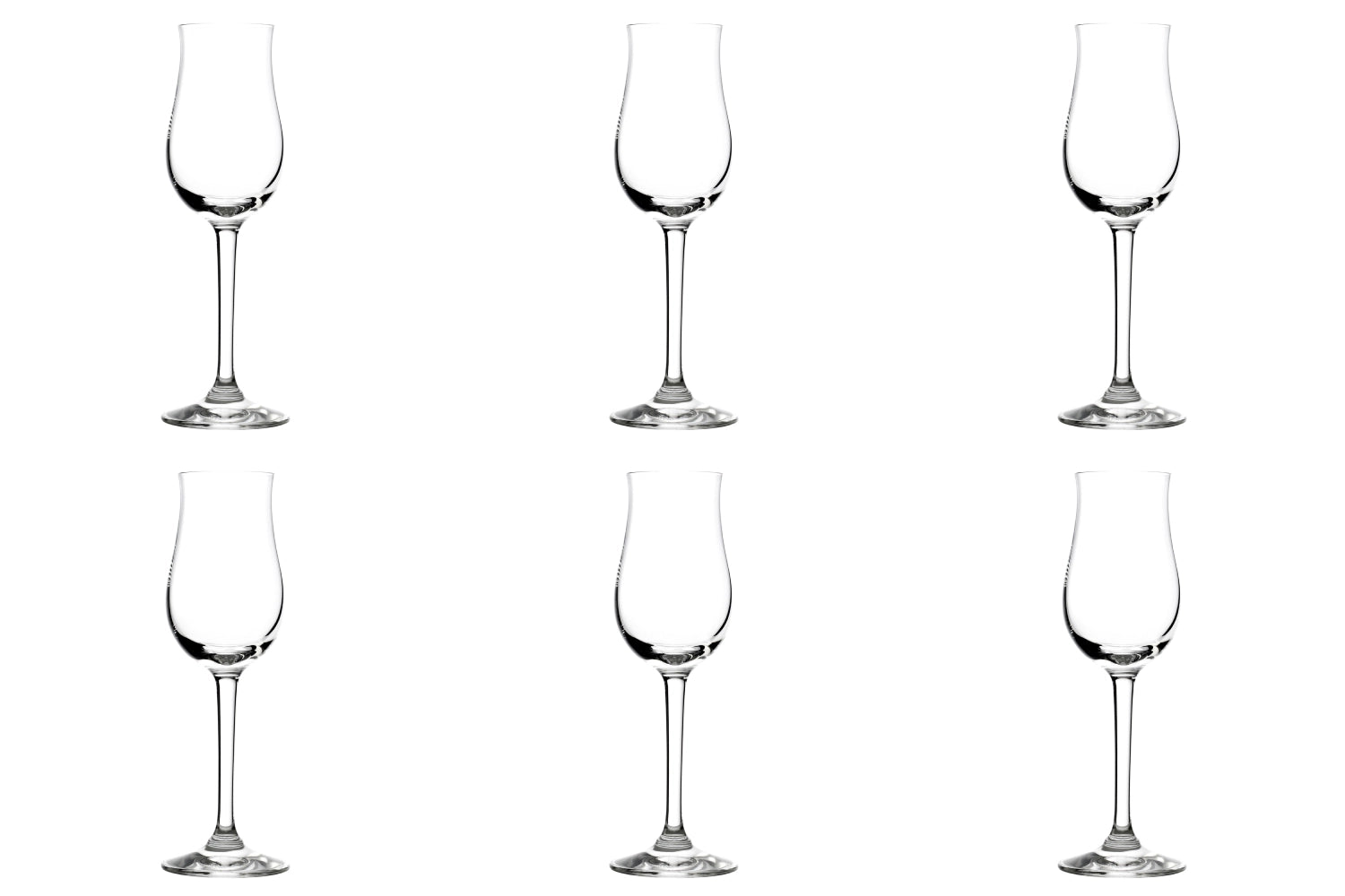 6 Set Bar & Liqueur Desttillate 104ml 5Cl Calibré