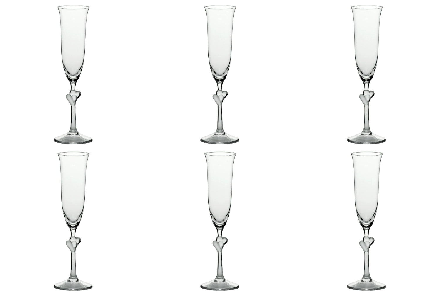 6er Set L'Amour Sektkelch 175ml