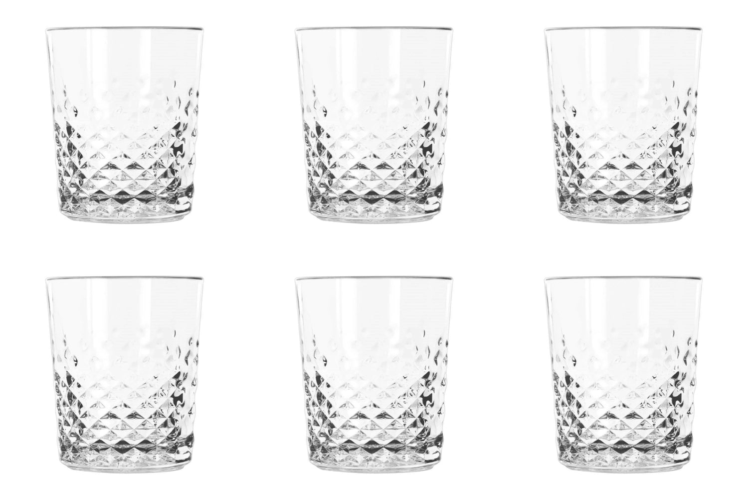 6er Set Libbey Trinkglas Carats DOF 35.5.cl