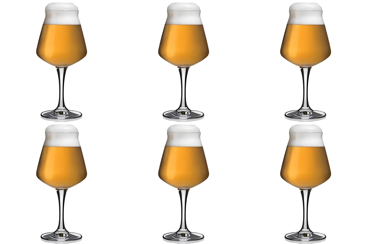 6er Set Teku Degu Kelch 42.5cl 19.6 cm