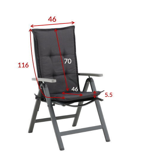 Kissen 5 pos in Rot präsentiert im Onlineshop von KAQTU Design AG. Sitzkissen ist von Venture Home
