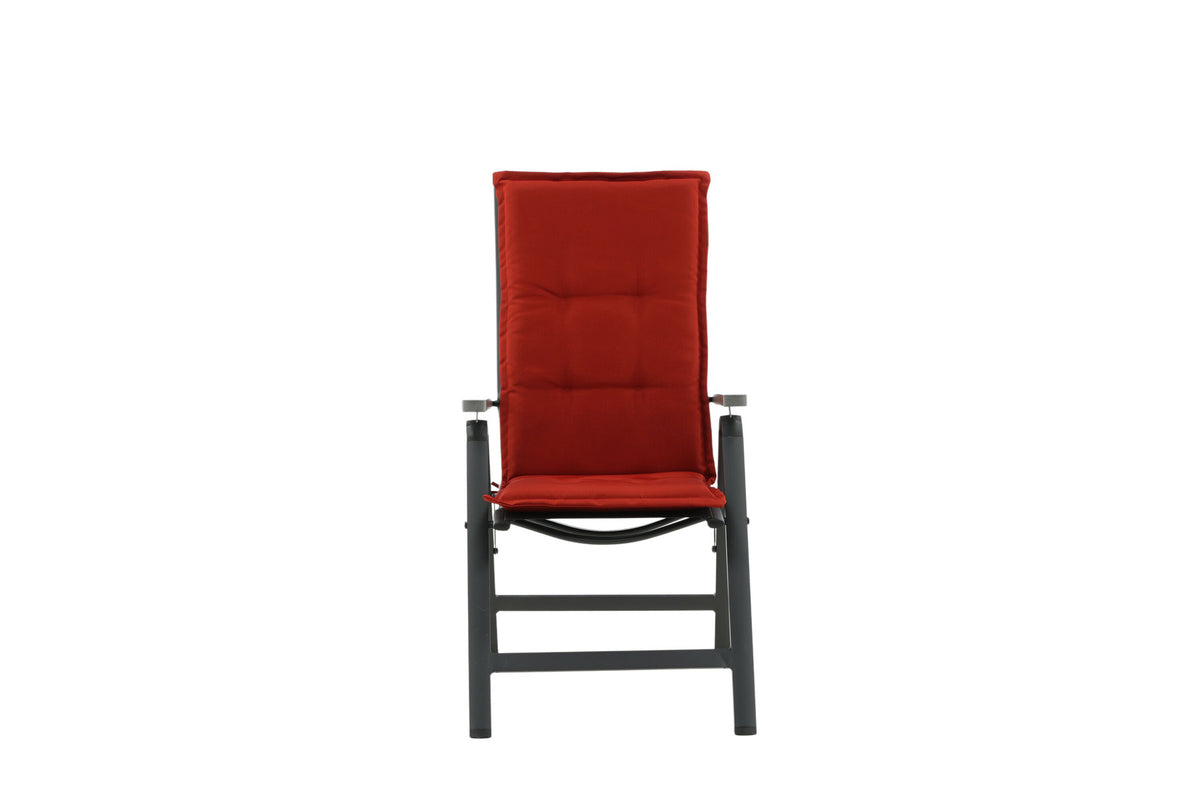 Kissen 5 pos in Rot präsentiert im Onlineshop von KAQTU Design AG. Sitzkissen ist von Venture Home
