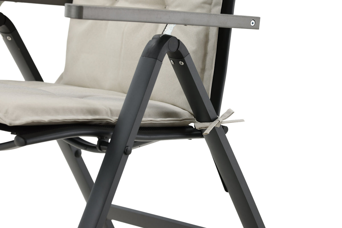 Kissen 5 pos in Cremefarben präsentiert im Onlineshop von KAQTU Design AG. Sitzkissen ist von Venture Home