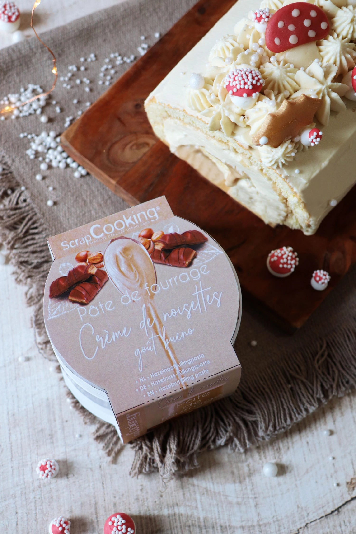 Marzipandekor Winter gemischt 15g in Mehrfarbig präsentiert im Onlineshop von KAQTU Design AG. Lebensmittel ist von Scrap Cooking