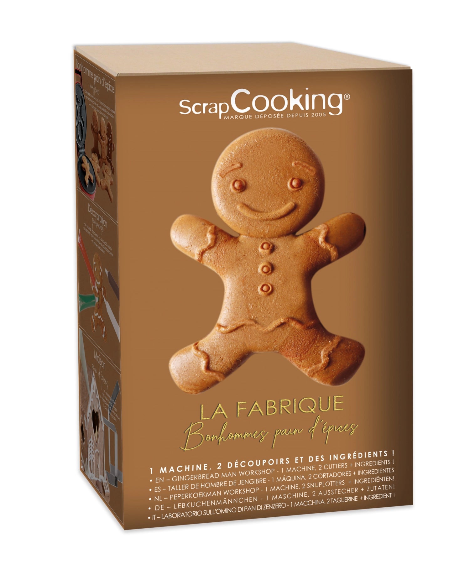 Atelier Lebkuchenmann-Workshop in Mehrfarbig präsentiert im Onlineshop von KAQTU Design AG. Küchengerät ist von Scrap Cooking