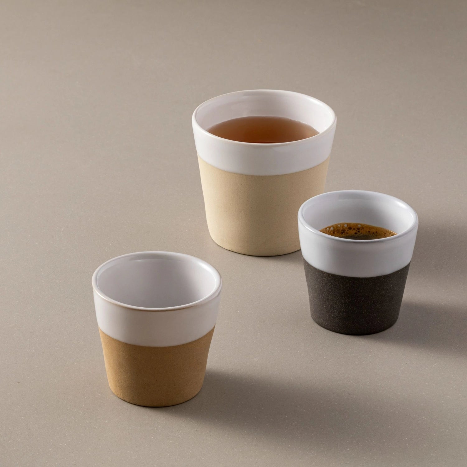 Grespresso Espressotasse 70ml D6.5cm H5.8cm slate white in Weiss präsentiert im Onlineshop von KAQTU Design AG. Tasse ist von Costa Nova