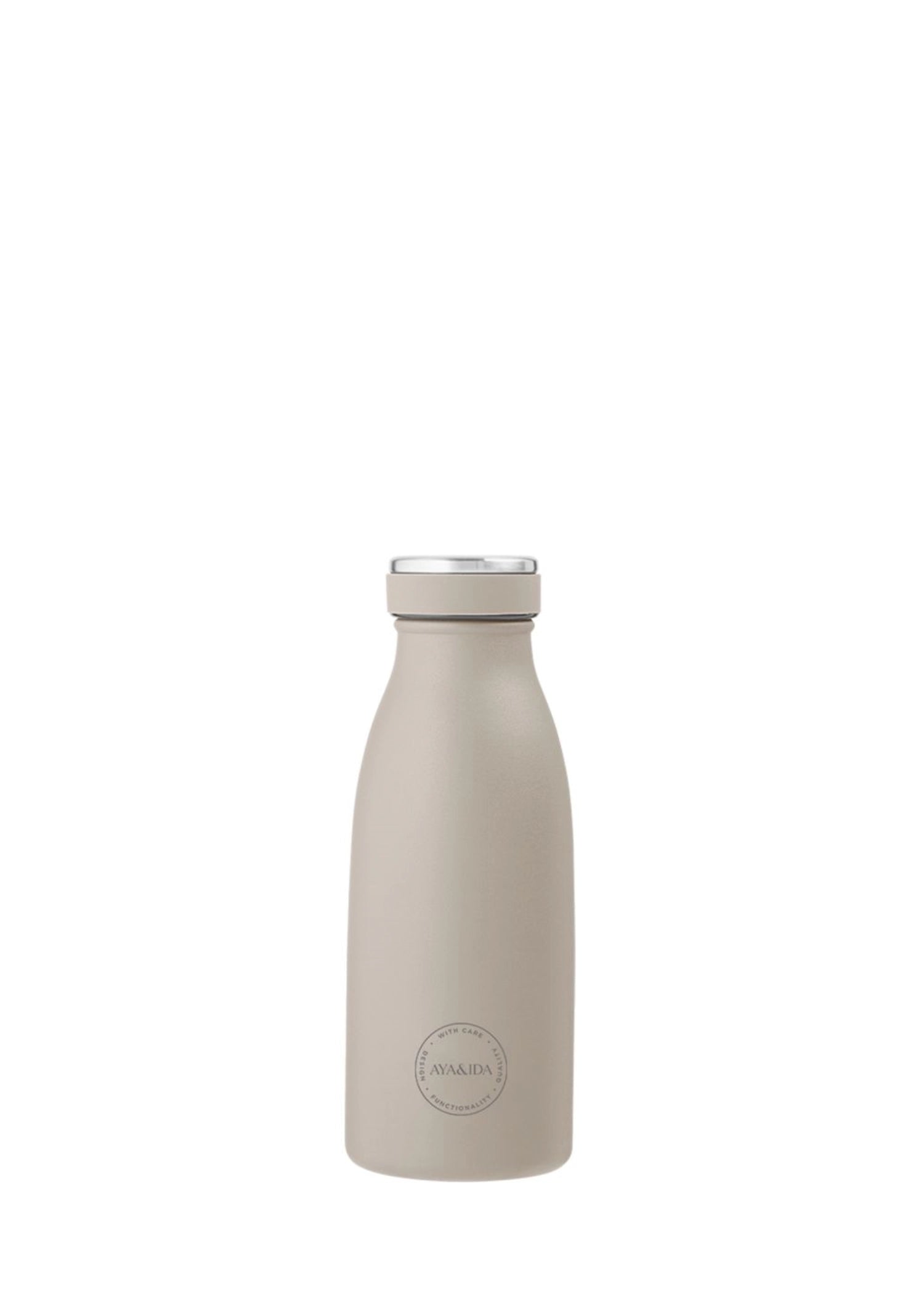 Trinkflasche 350ml Cream Beige in Beige präsentiert im Onlineshop von KAQTU Design AG. Trinkflaschen ist von AYA&IDA