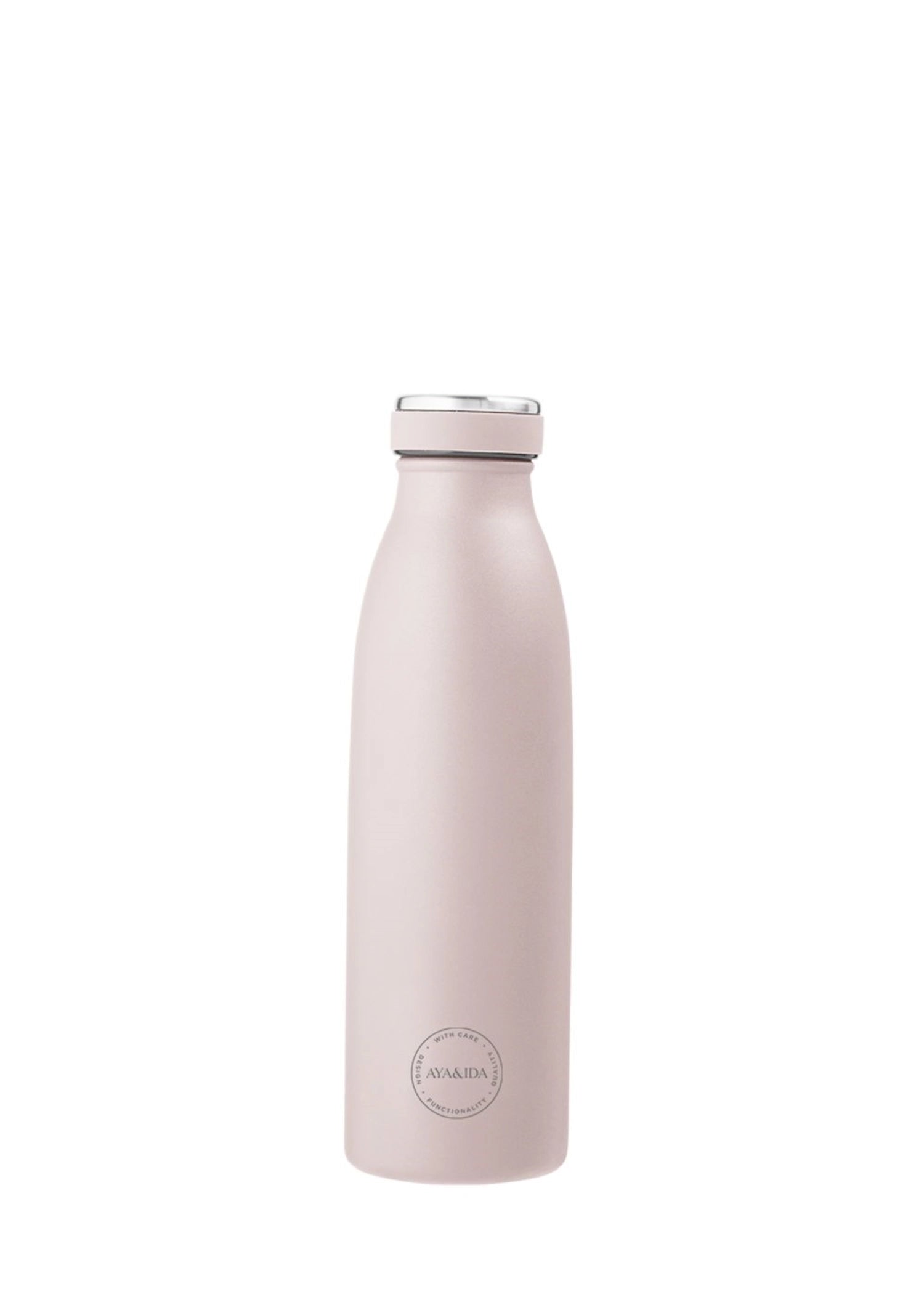 Trinkflasche 500ml Soft Rose in Pink präsentiert im Onlineshop von KAQTU Design AG. Trinkflaschen ist von AYA&IDA