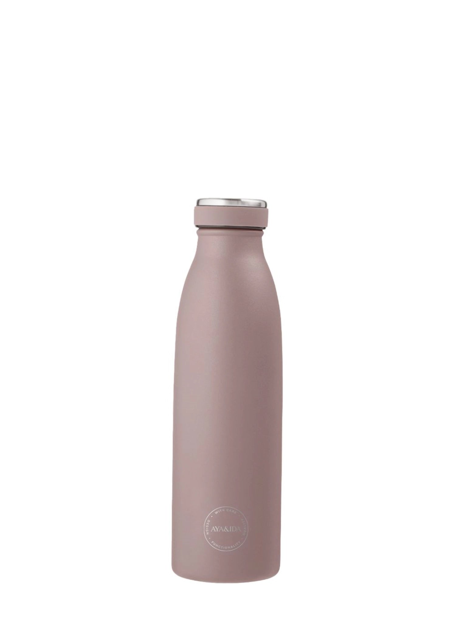 Trinkflasche 500ml Dusty Rose in Pink präsentiert im Onlineshop von KAQTU Design AG. Trinkflaschen ist von AYA&IDA