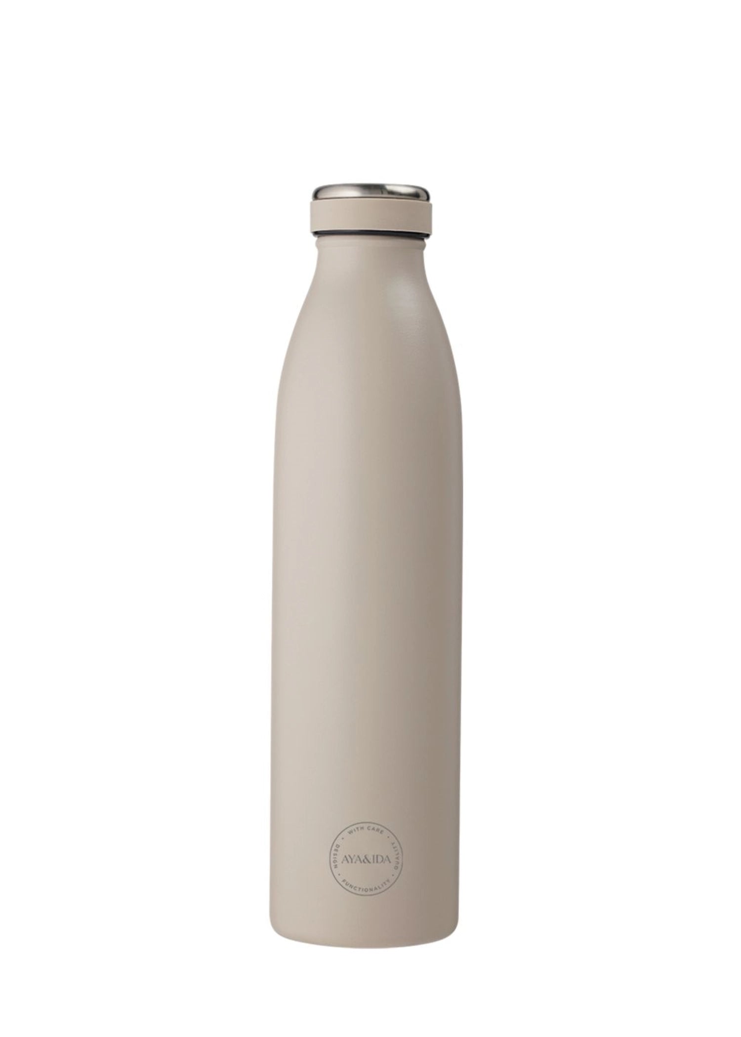 Trinkflasche 750ml Cream Beige in Beige präsentiert im Onlineshop von KAQTU Design AG. Trinkflaschen ist von AYA&IDA