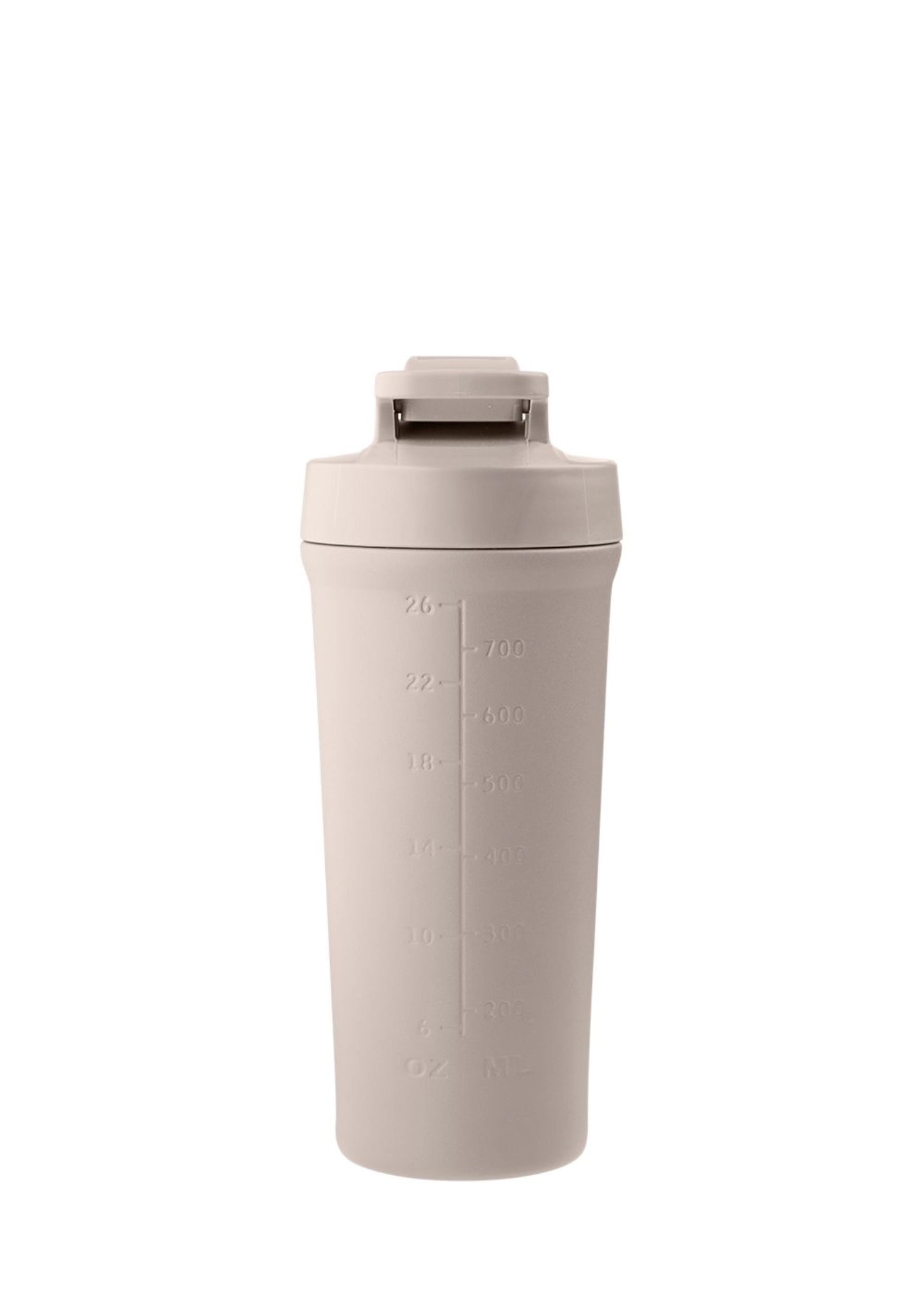 Shaker Bottle 750ml Cream Beige in Beige präsentiert im Onlineshop von KAQTU Design AG. Trinkflaschen ist von AYA&IDA