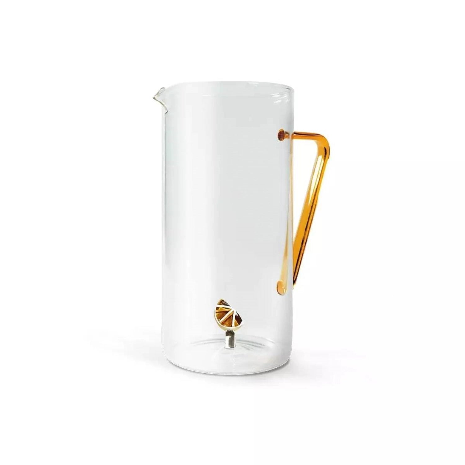 Karaffe aus Borosilikat 1.2l Orange in Orange präsentiert im Onlineshop von KAQTU Design AG. Karaffe ist von Easy Life