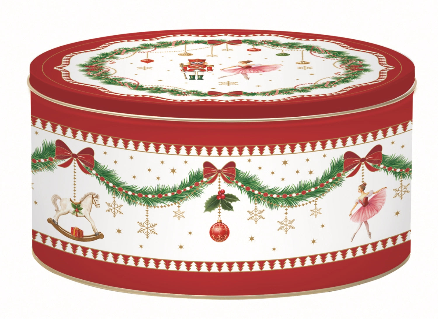 3er Set Keks Aufbewahrungsdose Weihnachten in Mehrfarbig präsentiert im Onlineshop von KAQTU Design AG. Aufbewahrungsbehälter ist von Easy Life