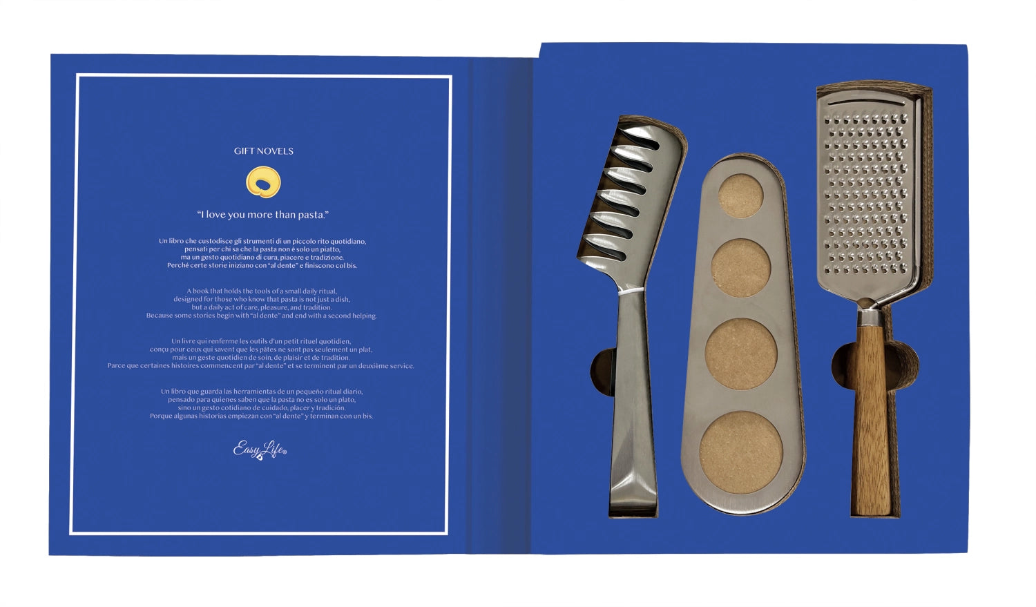 Geschenkset Pasta in Mehrfarbig präsentiert im Onlineshop von KAQTU Design AG. Küchenhelfer ist von Easy Life