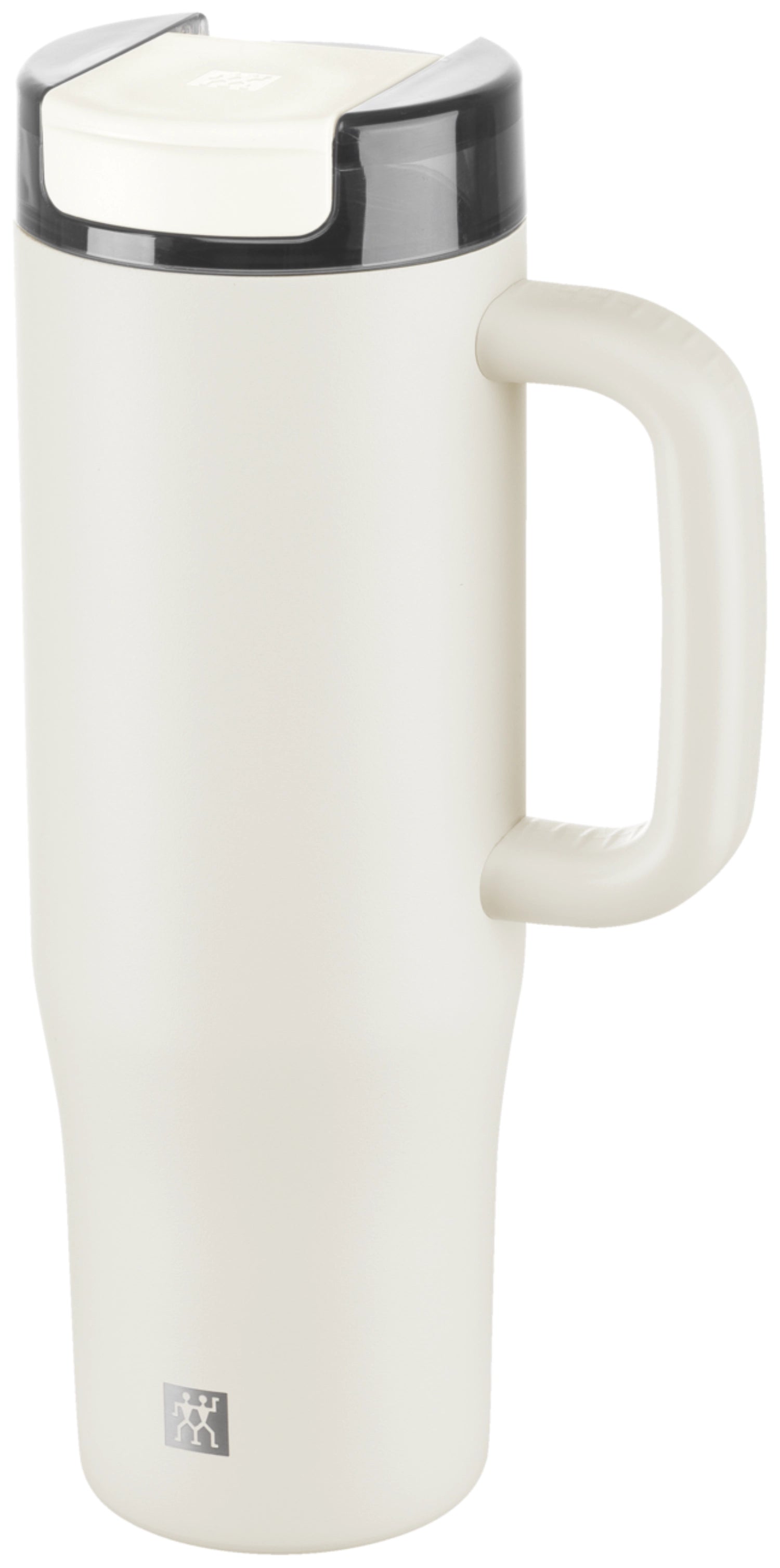 Thermo Plus Thermobecher mit Strohhalm 900ml Cream in Beige präsentiert im Onlineshop von KAQTU Design AG. Trinkflaschen ist von Zwilling