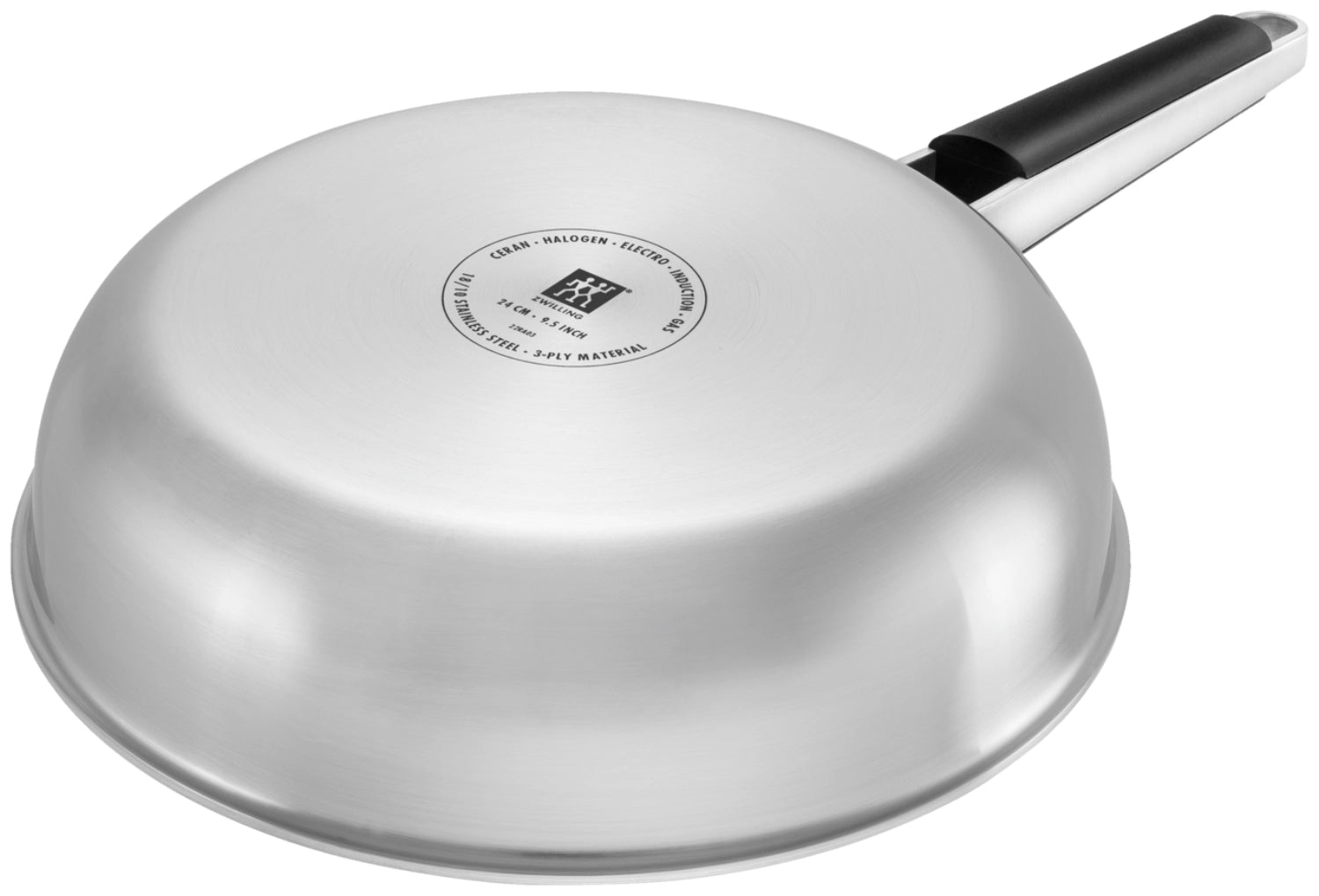 Pure Bratpfanne unbeschichtet 20cm Edelstahl in Silber präsentiert im Onlineshop von KAQTU Design AG. Bratpfanne ist von Zwilling