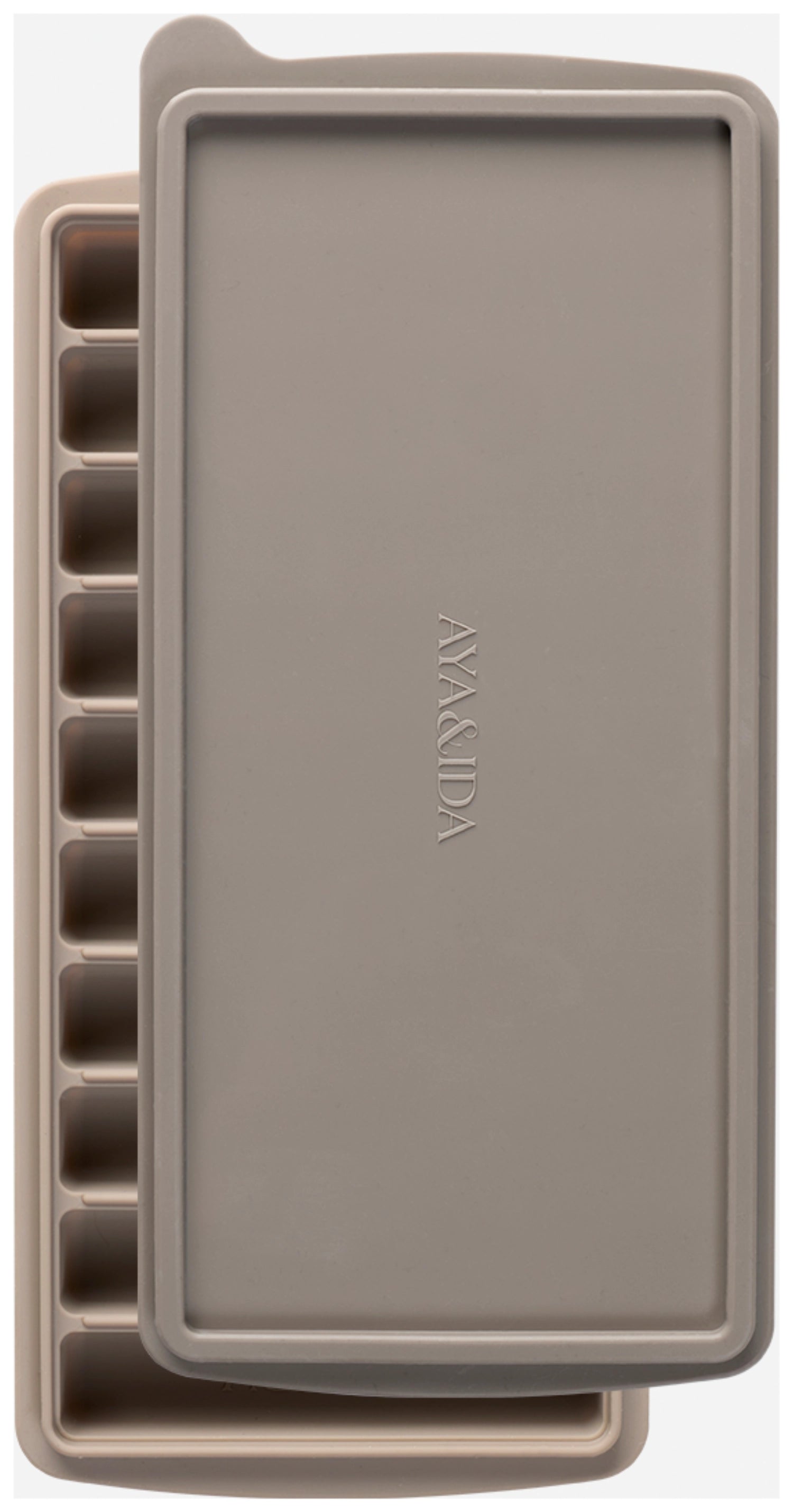 Eiswürfelbehälter Driftwood in Beige präsentiert im Onlineshop von KAQTU Design AG. Eiswürfelform ist von AYA&IDA