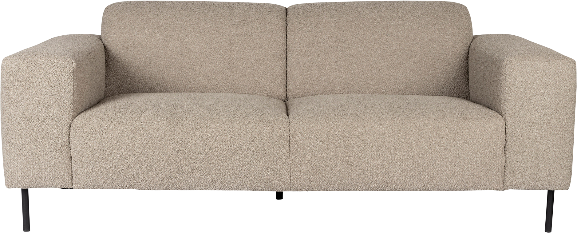 Sofa Sylvia 2.5 Sitzer in Sand präsentiert im Onlineshop von KAQTU Design AG. 2er Sofa ist von White Label Living