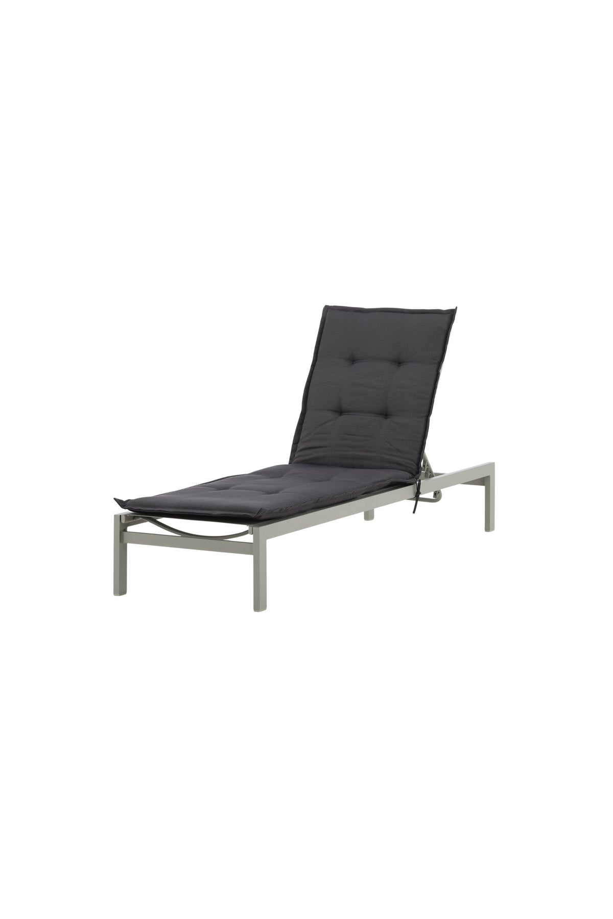Kissen für Sonnenliege in Dunkelgrau präsentiert im Onlineshop von KAQTU Design AG. Outdoor-Accessoire ist von Venture Home