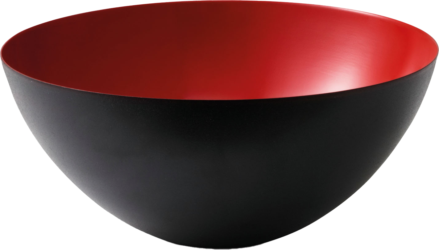 Zeitloses Design: Die Krenit Schale von Normann Copenhagen vereint Ästhetik und Funktion mit ihrer scharfen Kante und Vielseitigkeit.