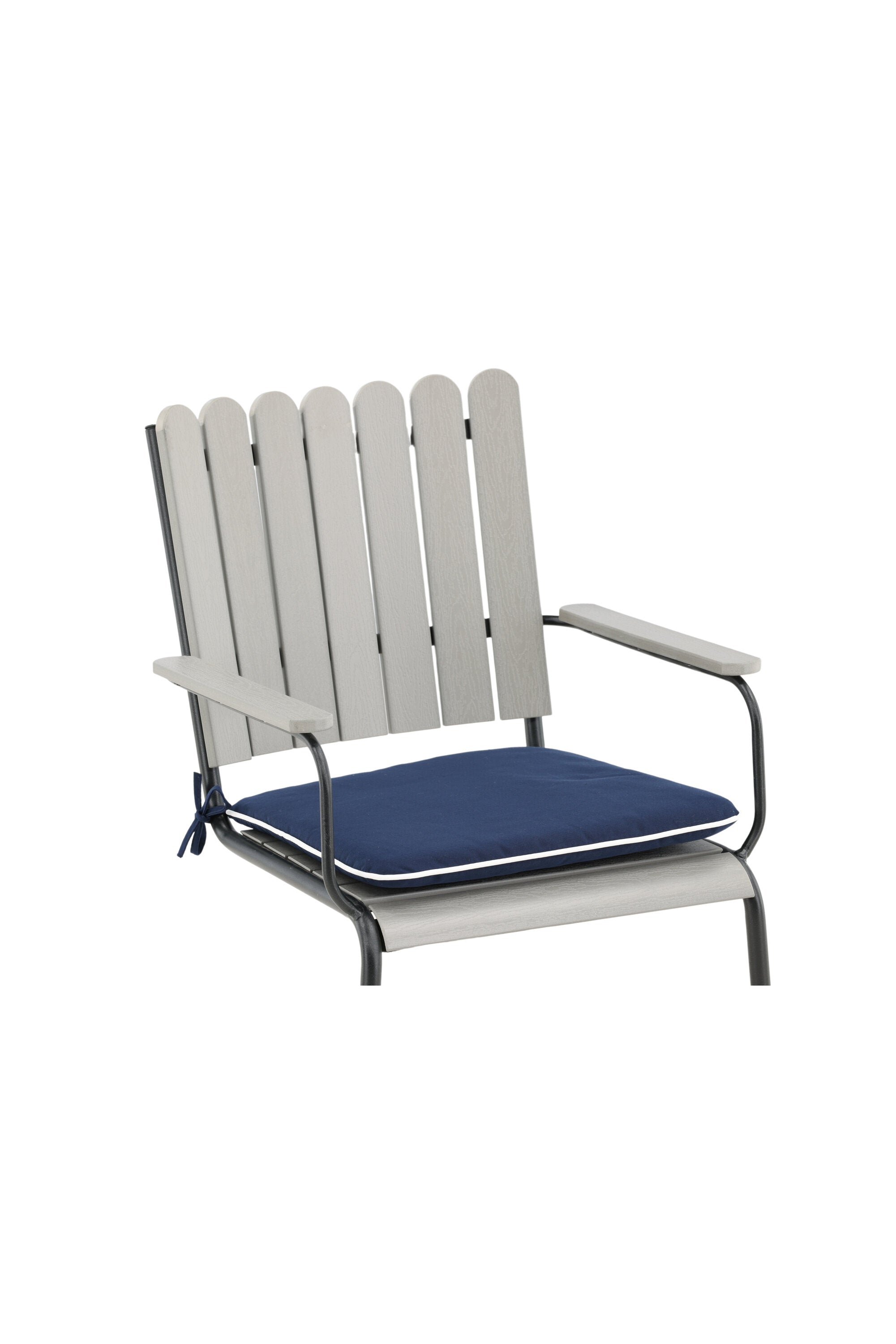 Dyna Holmsund Kissen in Blau präsentiert im Onlineshop von KAQTU Design AG. Sitzkissen ist von Venture Home
