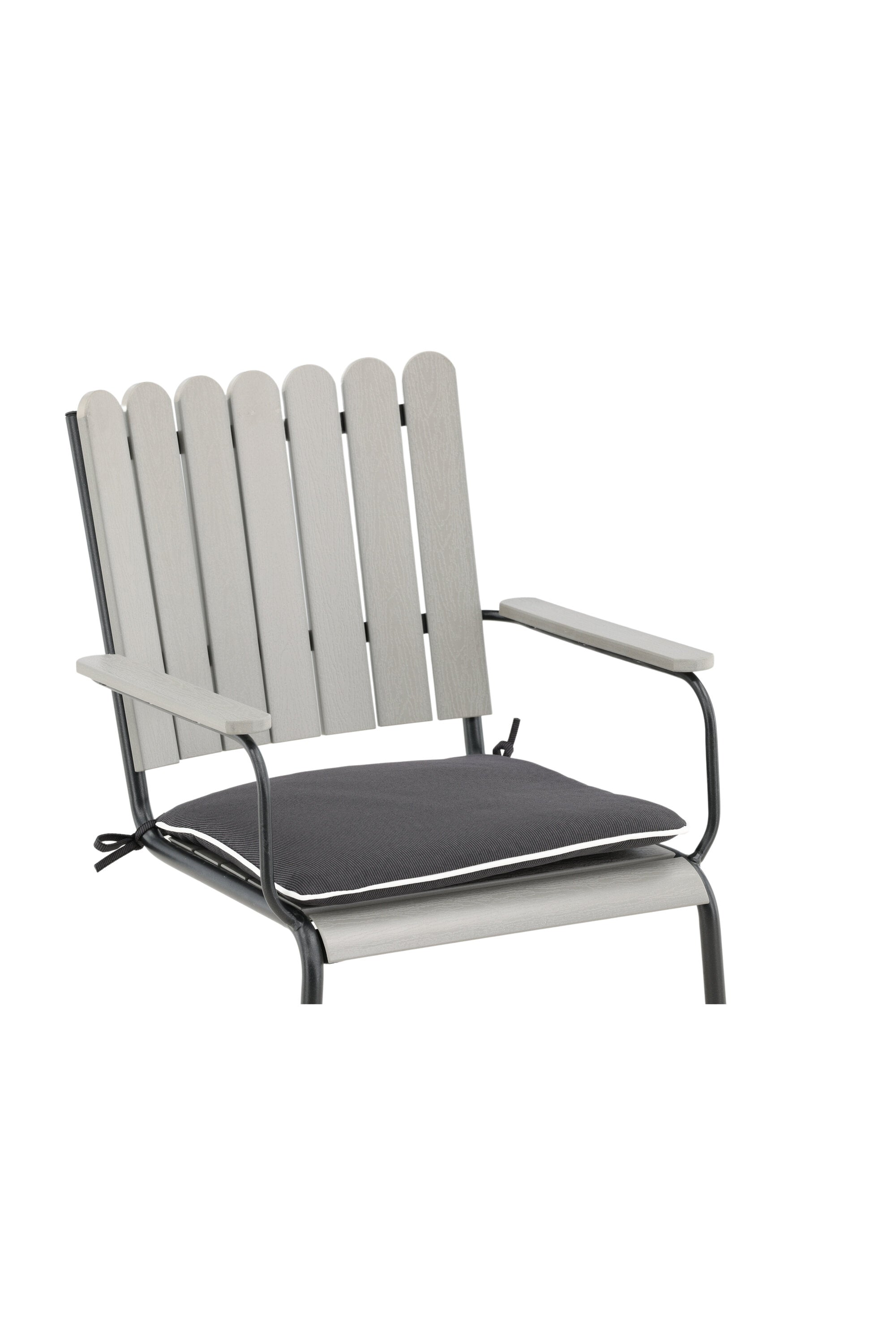 Dyna Holmsund Stuhl Ersatzkissen in Dunkelgrau präsentiert im Onlineshop von KAQTU Design AG. Sitzkissen ist von Venture Home