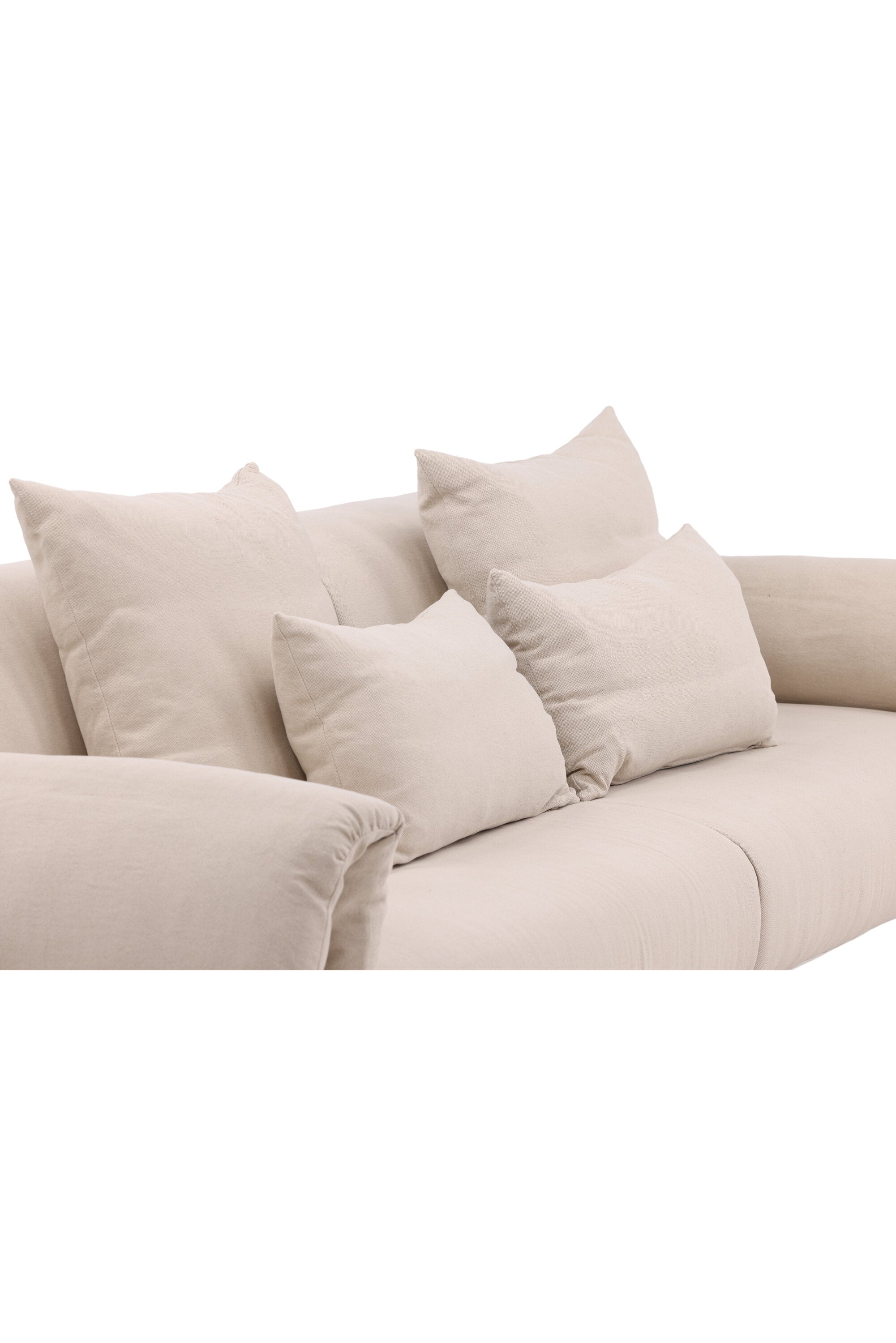 Öckerö Sofa in Beige präsentiert im Onlineshop von KAQTU Design AG. 3er Sofa ist von Vind