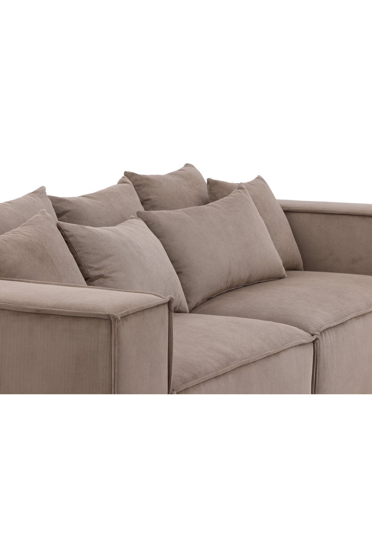 Gillholmen Sofa in Braun präsentiert im Onlineshop von KAQTU Design AG. 3er Sofa ist von Vind