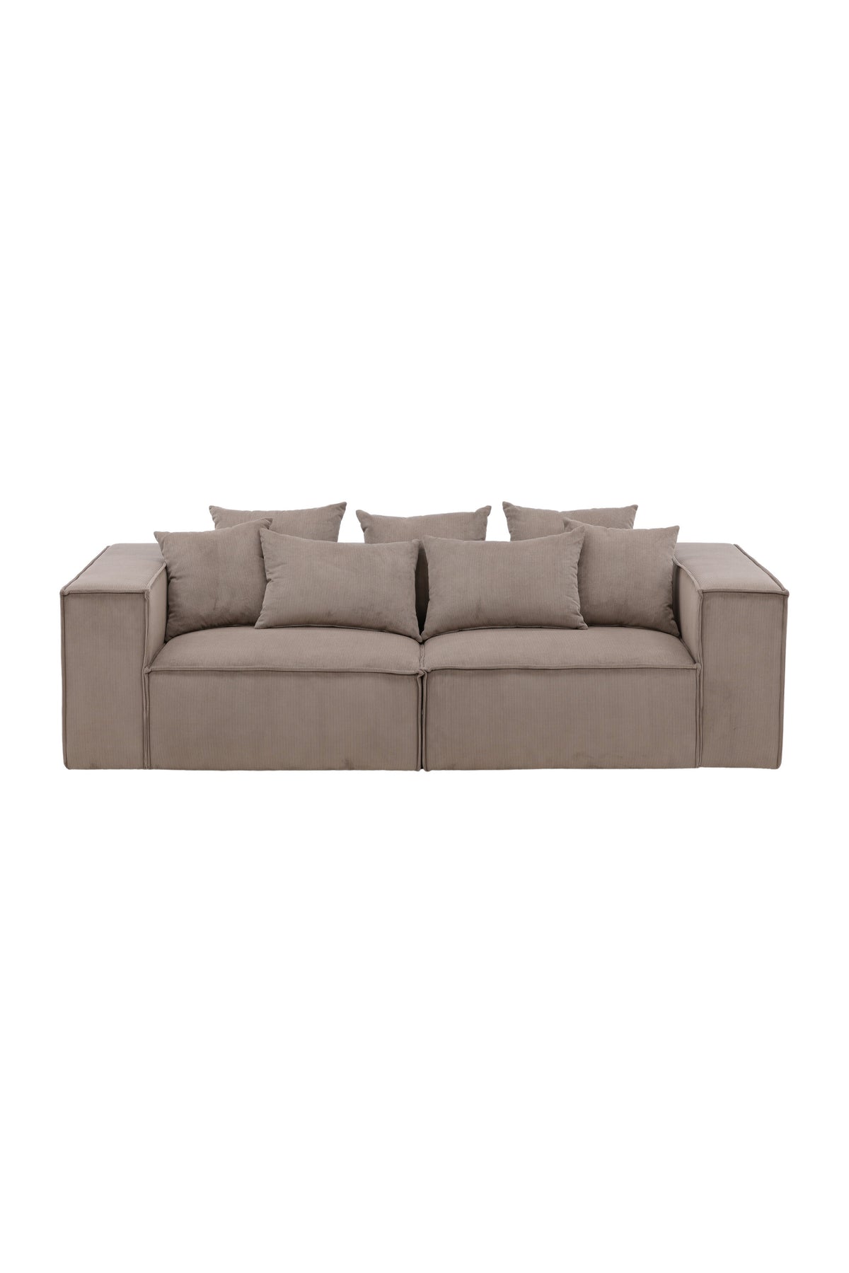 Gillholmen Sofa in Braun präsentiert im Onlineshop von KAQTU Design AG. 3er Sofa ist von Vind